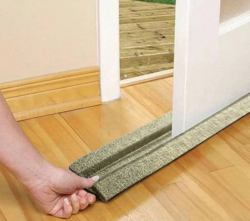 Vedador Protetor de Porta Bege