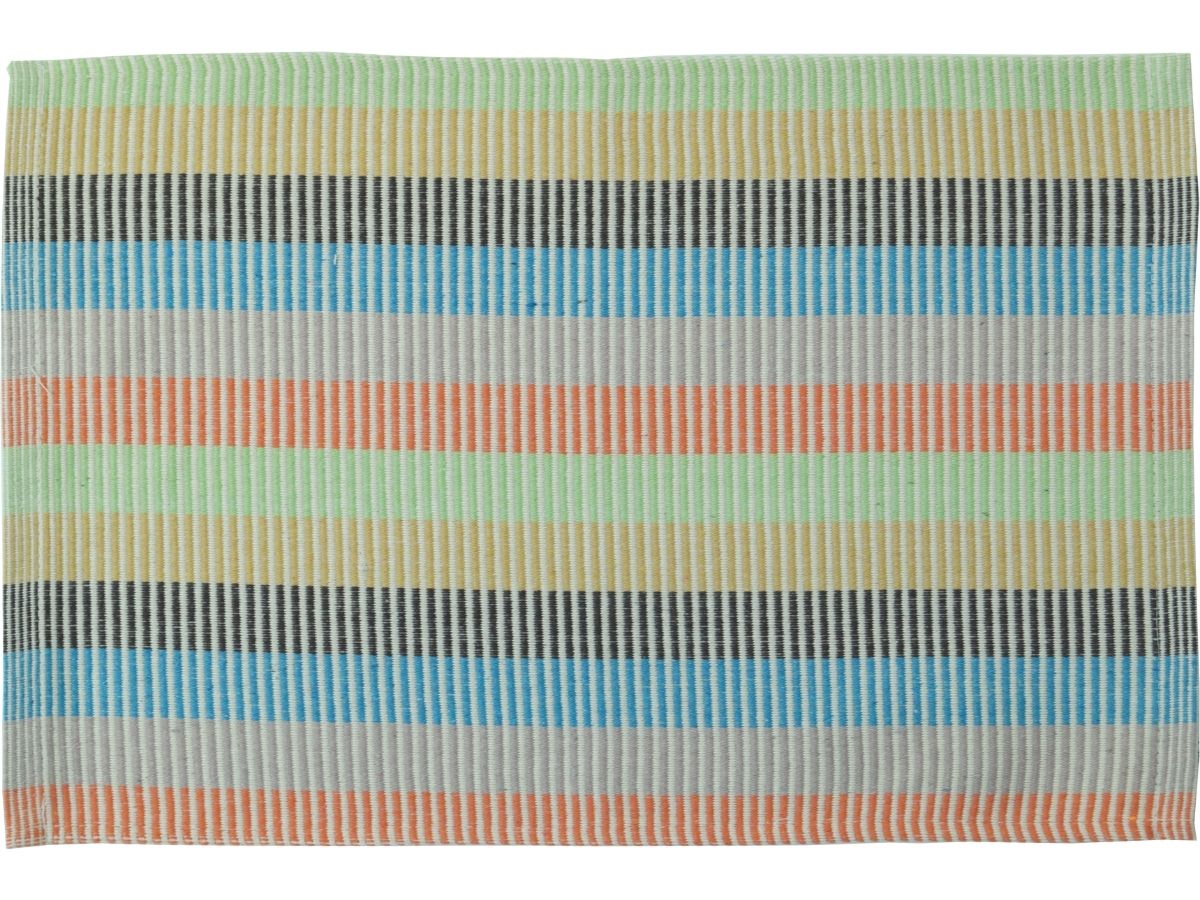 Lugar Americano Algodão Multicores Colorido