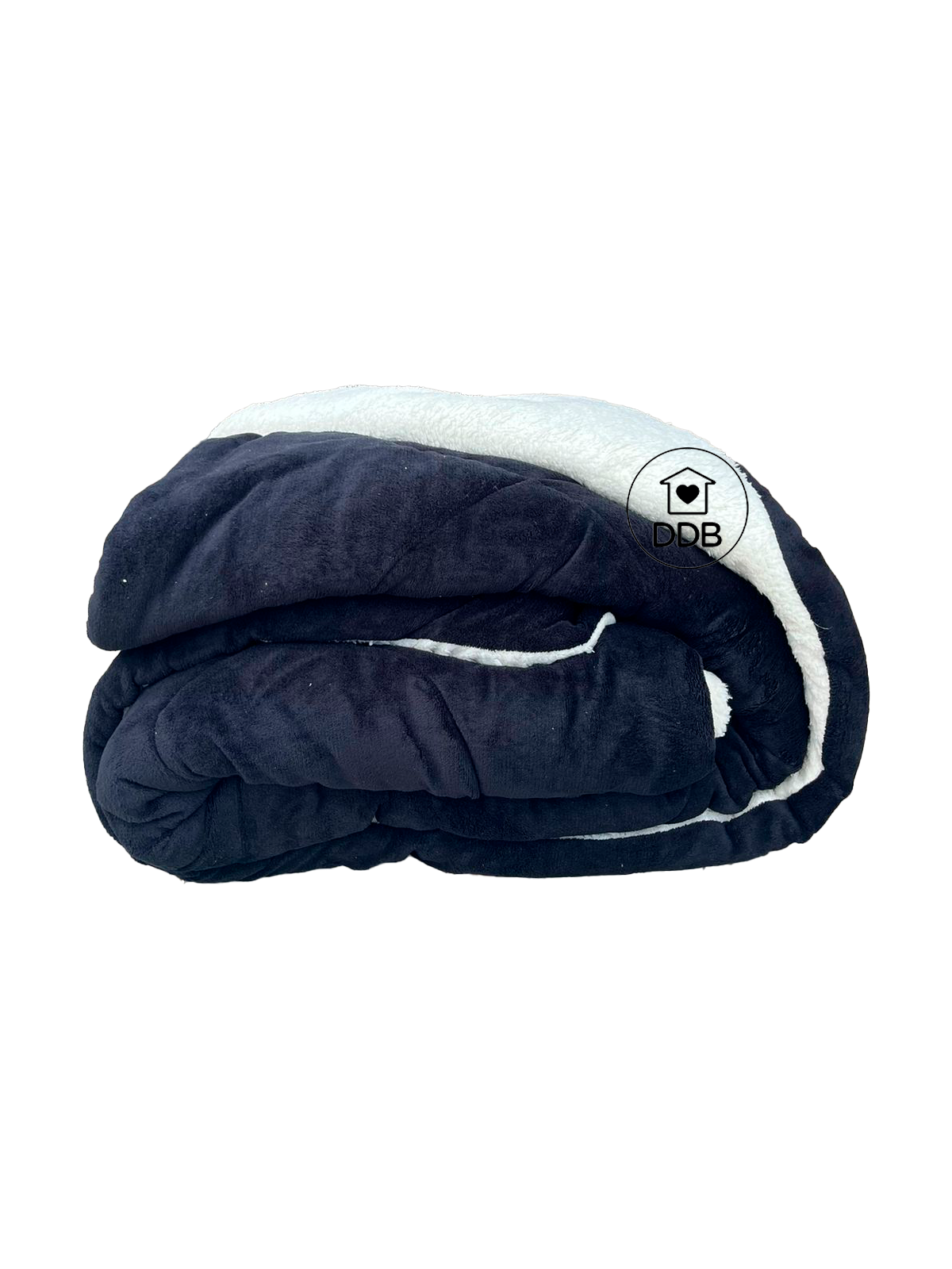 Coberdrom 2,20x2,40 com Sherpa Preto
