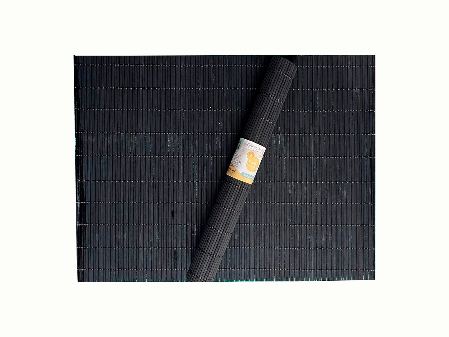 Lugar Americano Jinan Bambu 30x40cm Preto