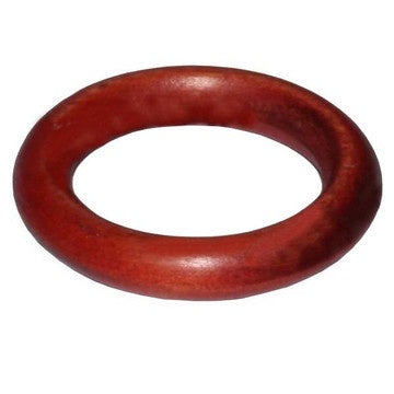 Pacote 50 Argolas Porta Guardanapo de Madeira Simples Vinho