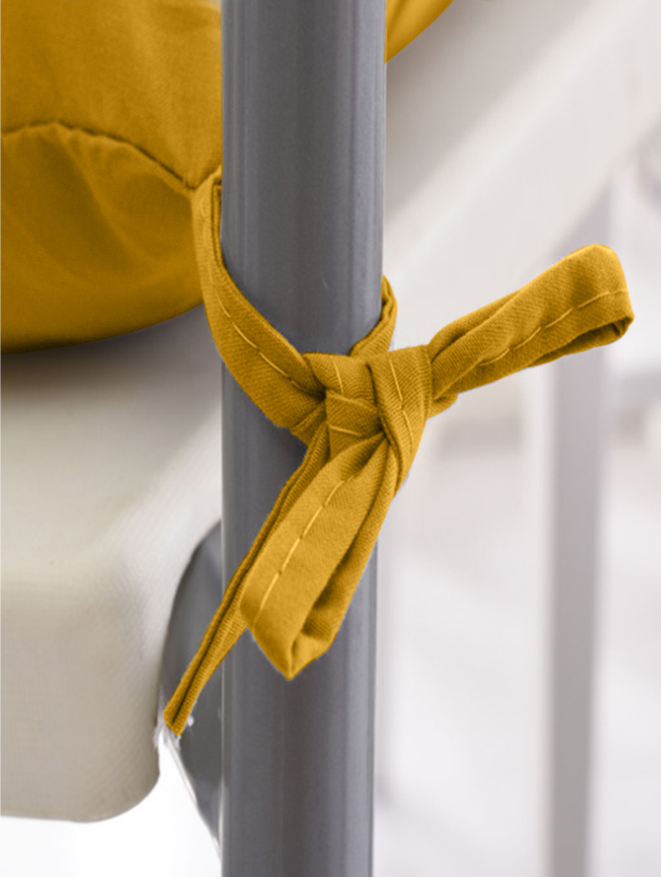 Almofada para Cadeira Futon Mostarda