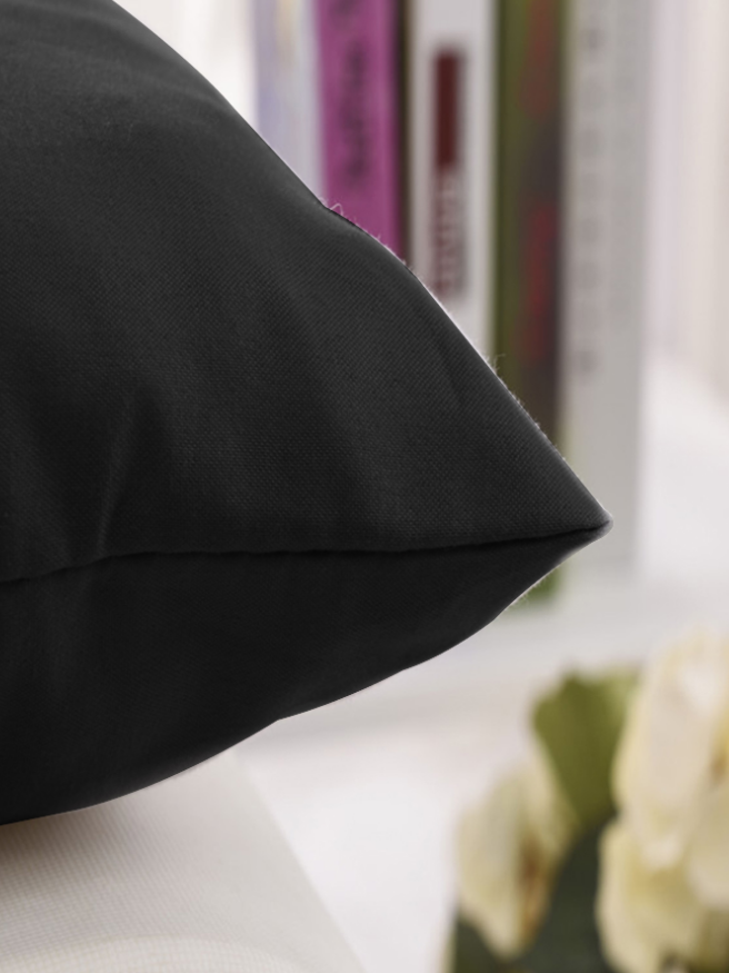 Almofada para Cadeira Futon Preta