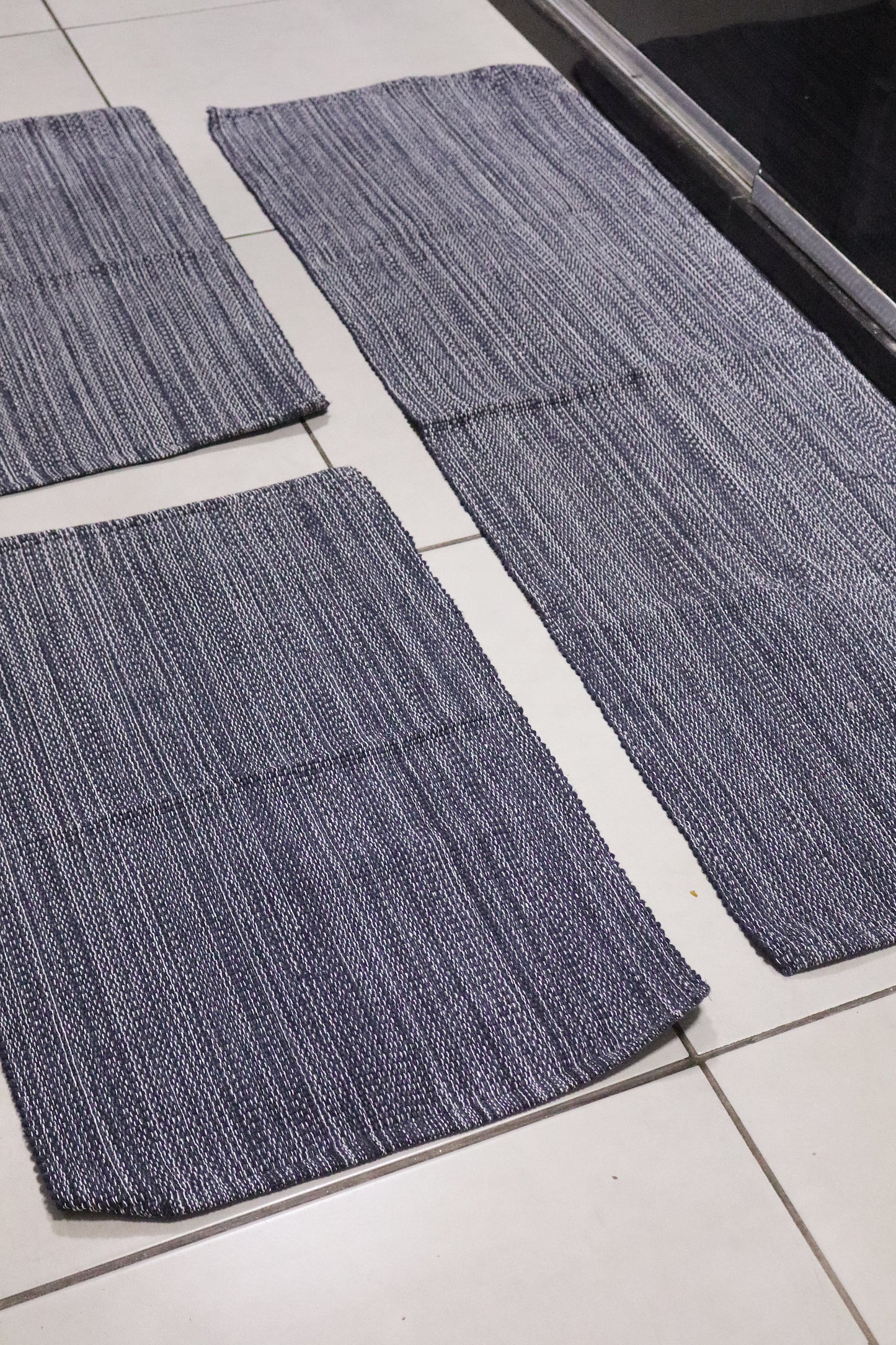 Jogo de Passadeira Linha Mesclado Roxo