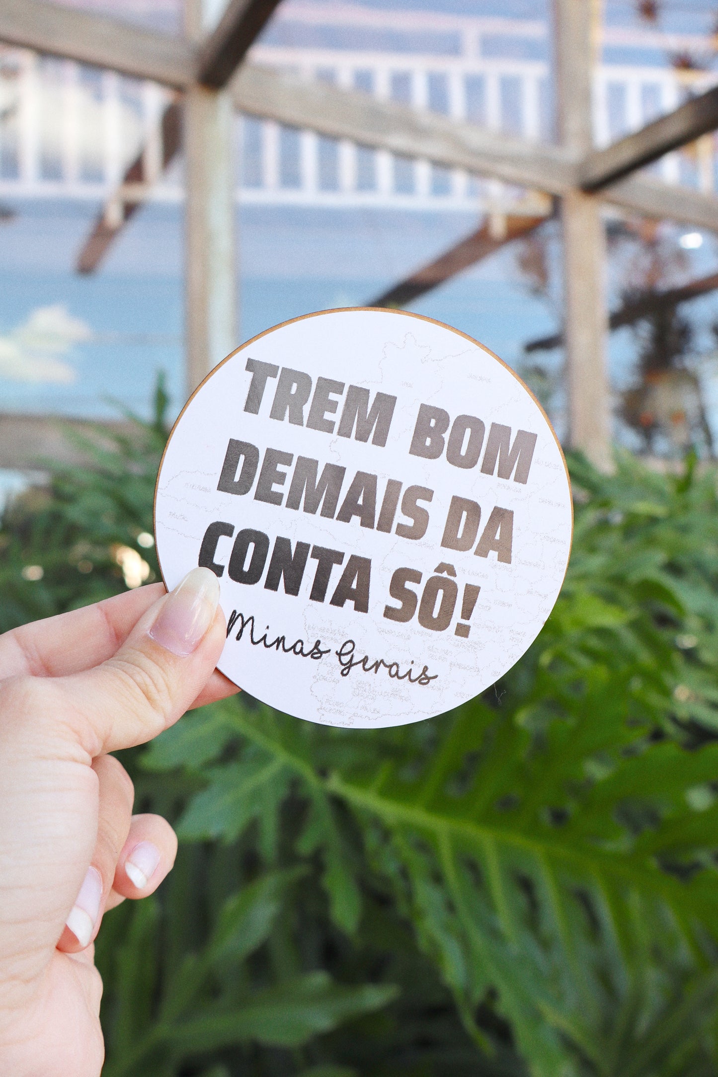 Descanso Para Copo / Porta Copo Dicionário Mineiro Unidade