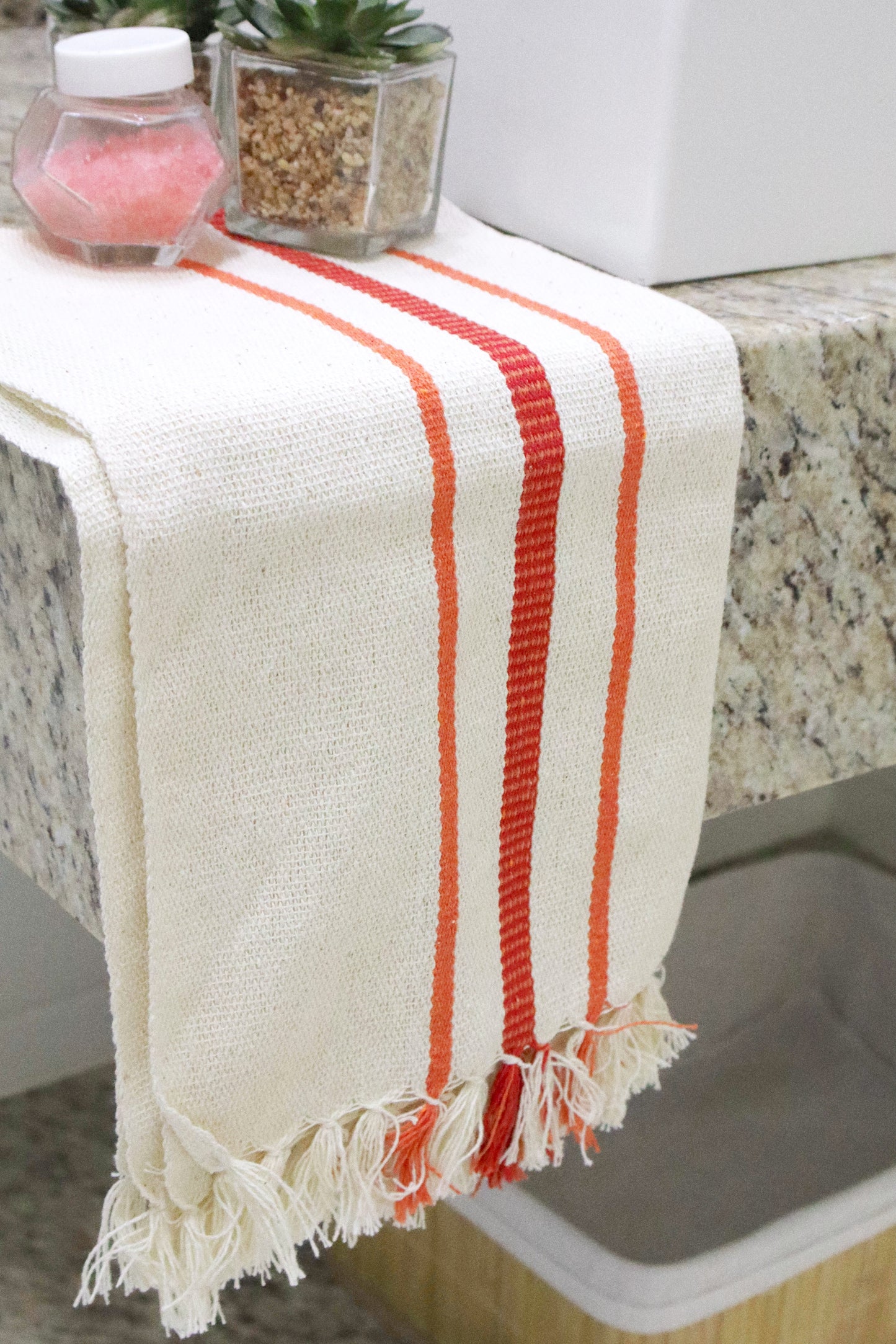 Toalhinha Lavabo Linha Laranja