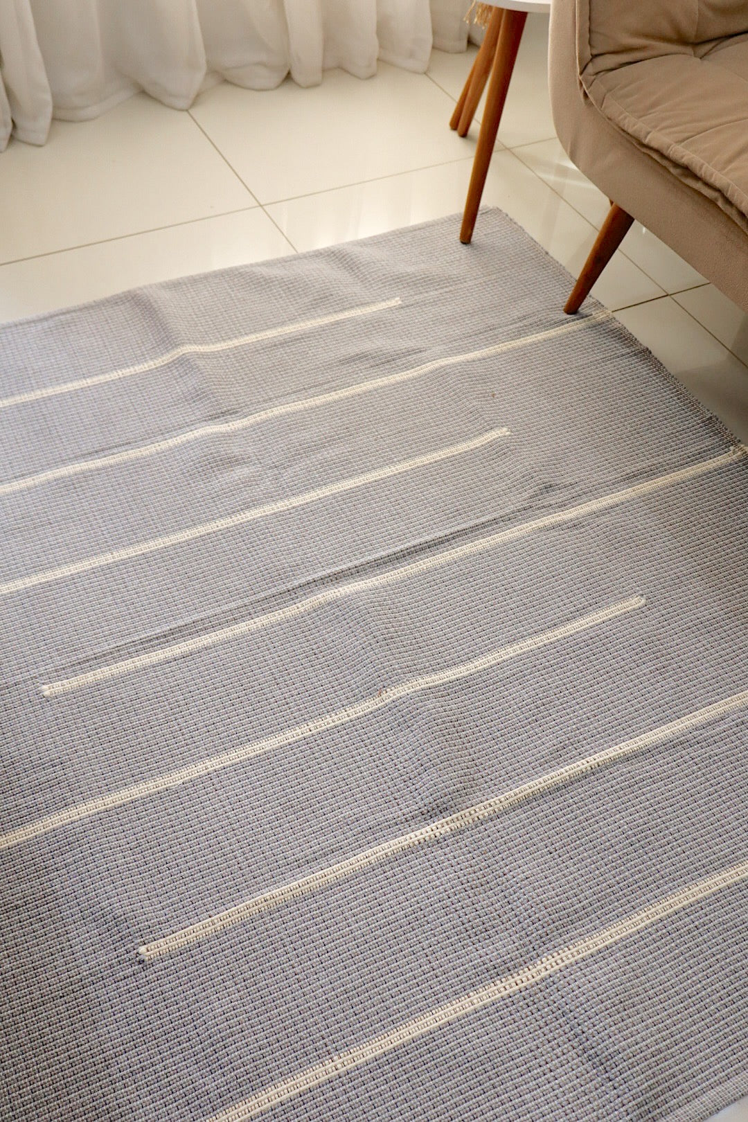 Tapete em Linha Capri Cinza 1,50x1,50m