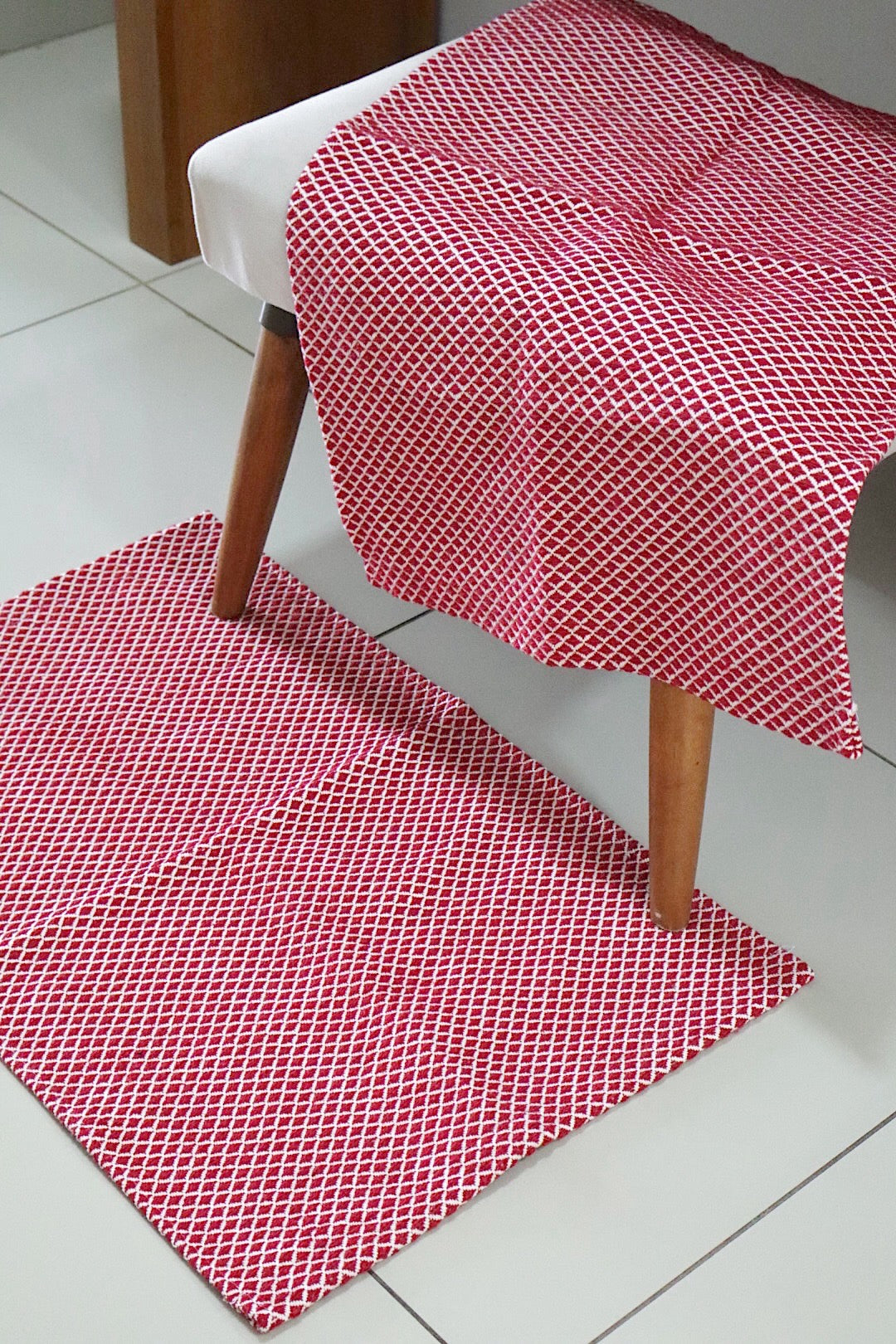 Tapete 46X67cm Istambul Vermelho