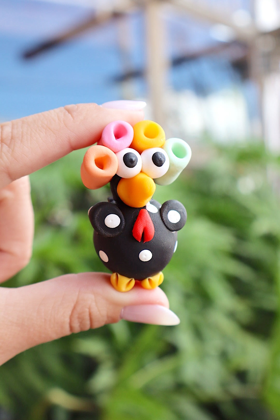 Ímã de Geladeira Galinha Bobs