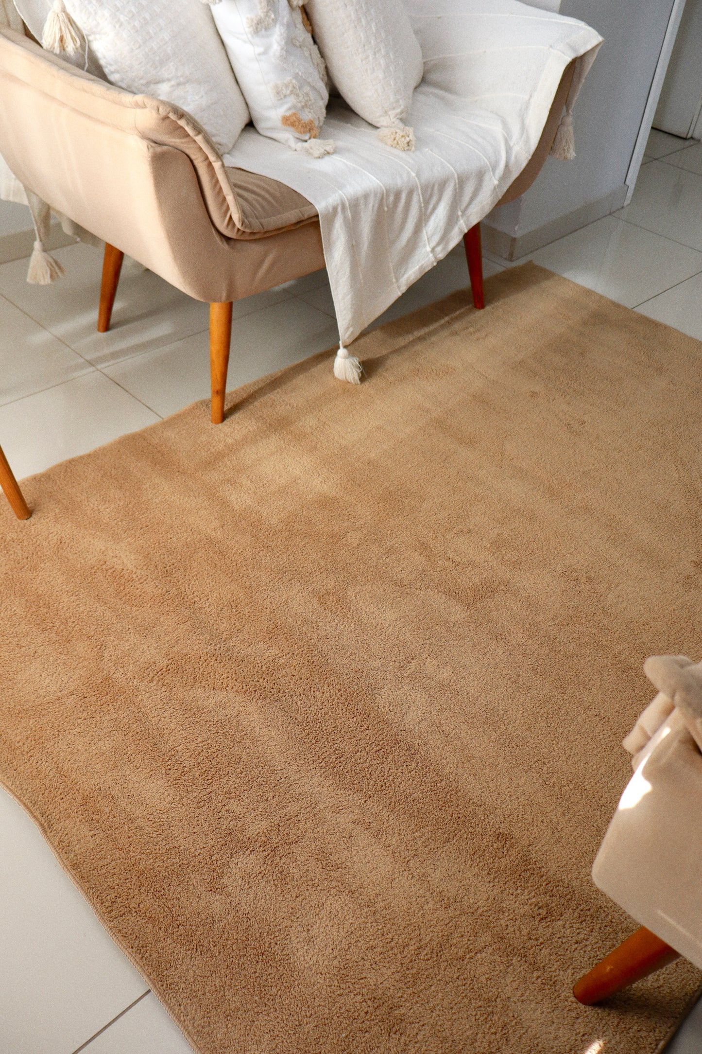 Tapete Vip Liso Bege 1,40X2,00m