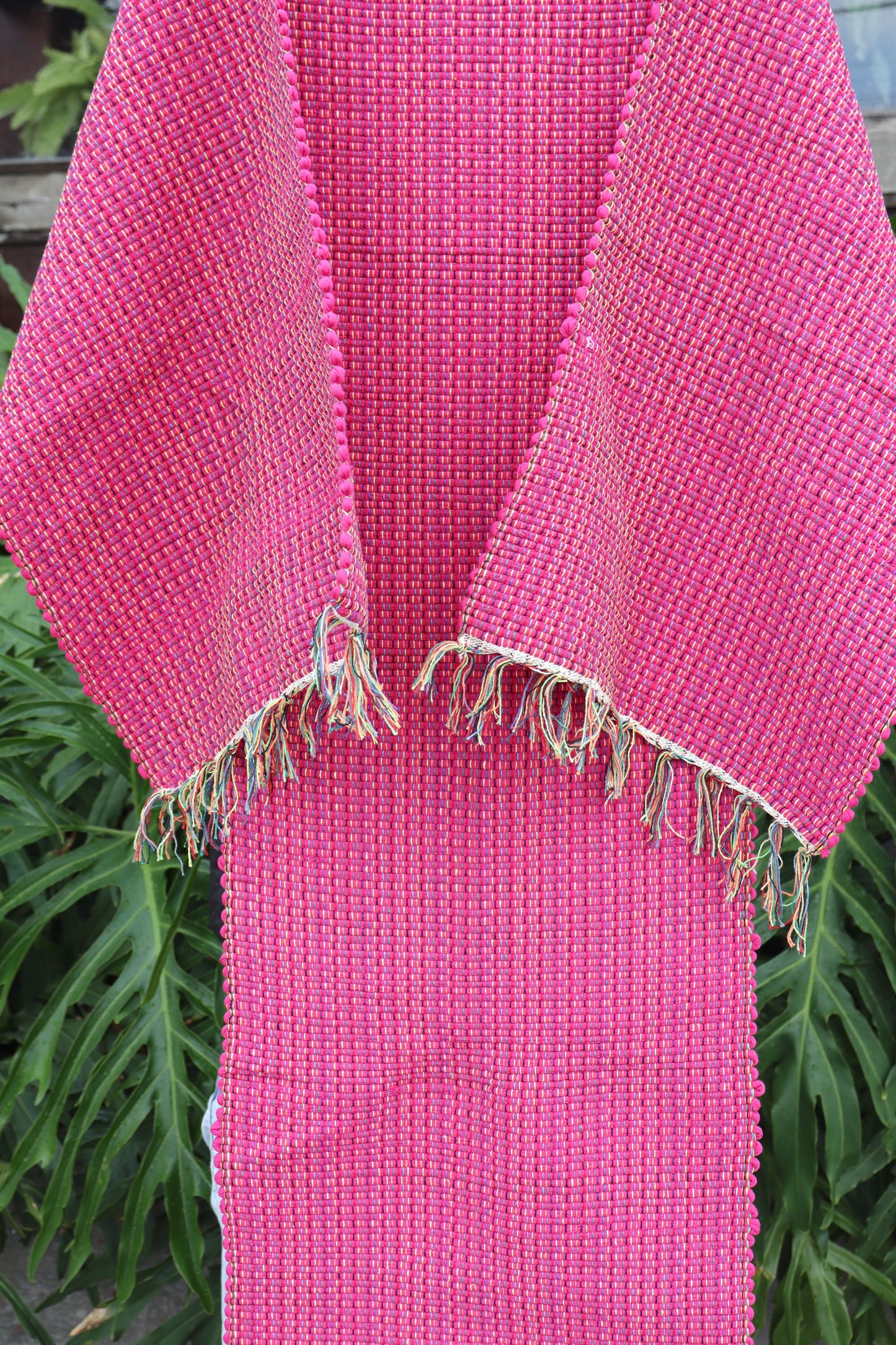 Jogo de Passadeira Malha com 3 Peças Rosa Pink Mini