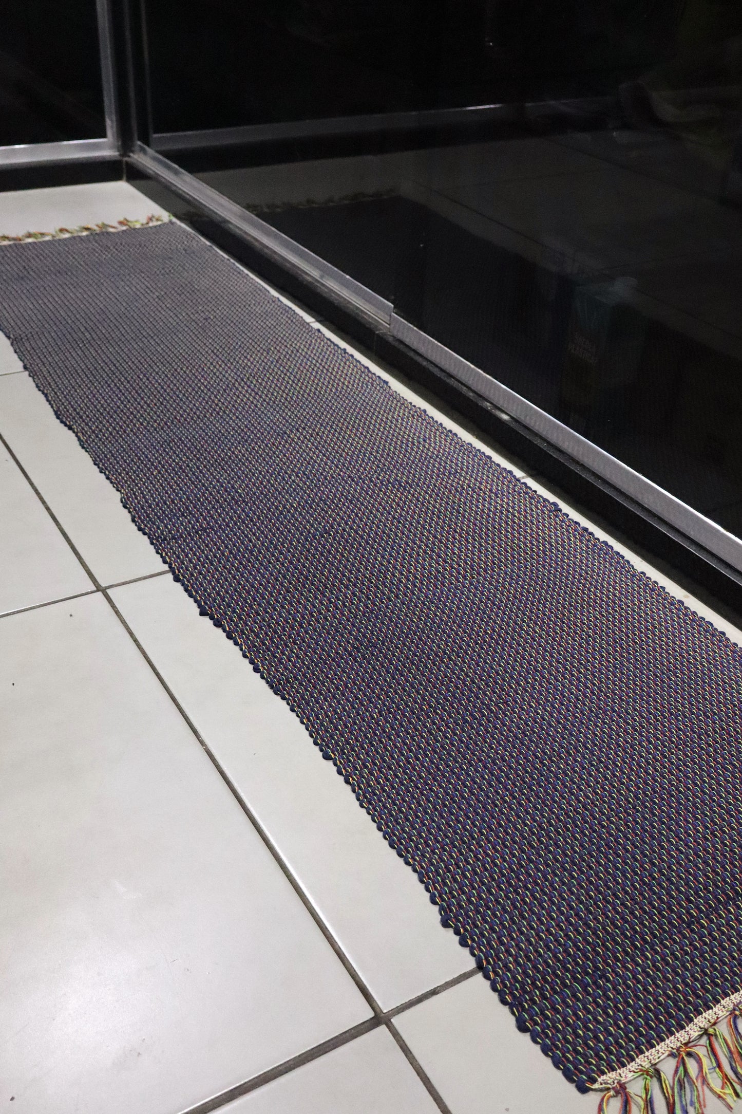 Passadeira em Malha Azul Marinho 3,0m