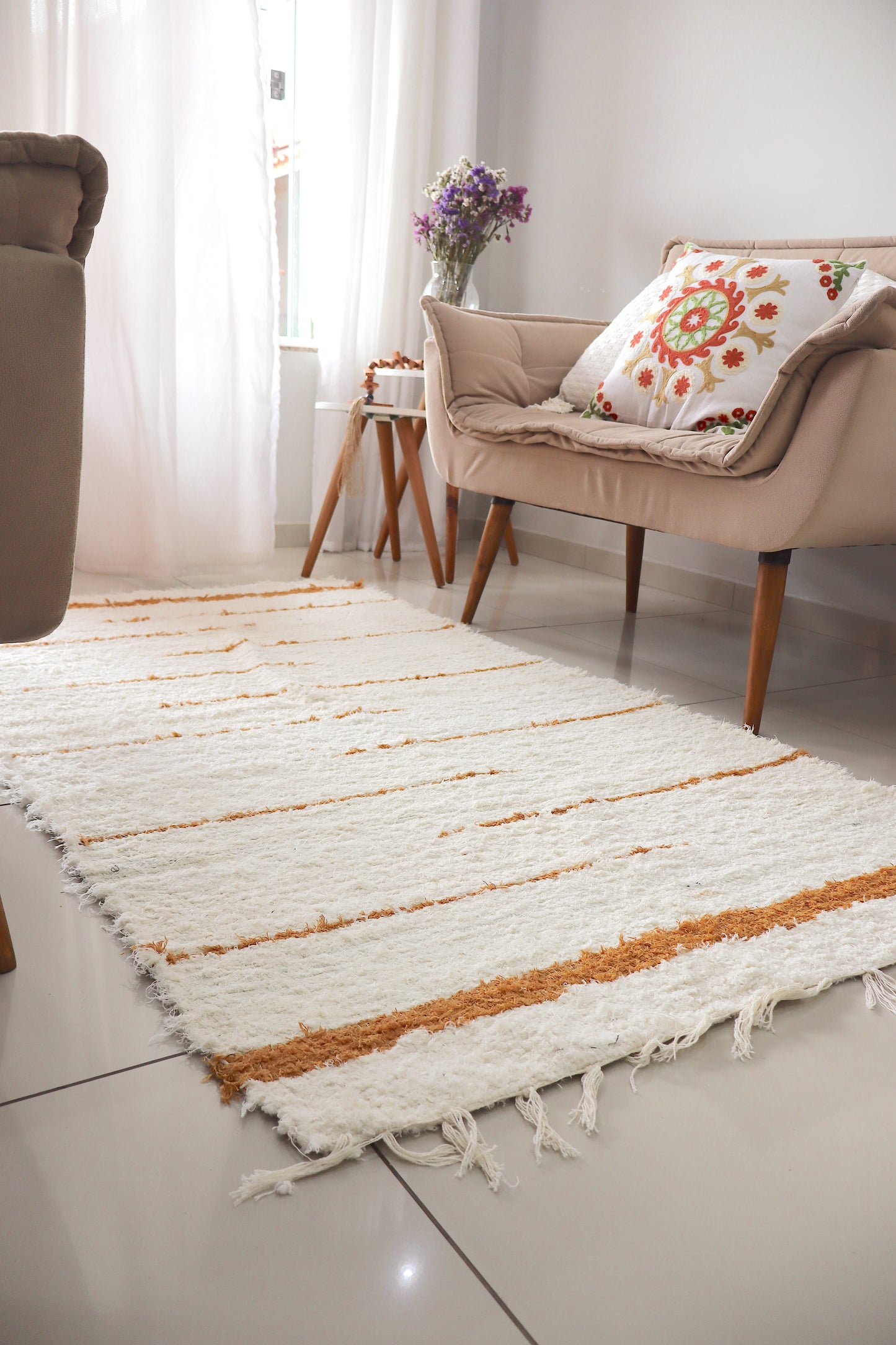 Tapete Felpudo Bali Mostarda 2,0x1,0m