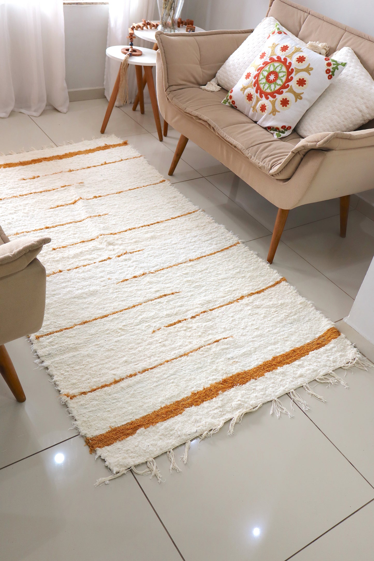 Tapete Felpudo Bali Mostarda 2,0x1,0m