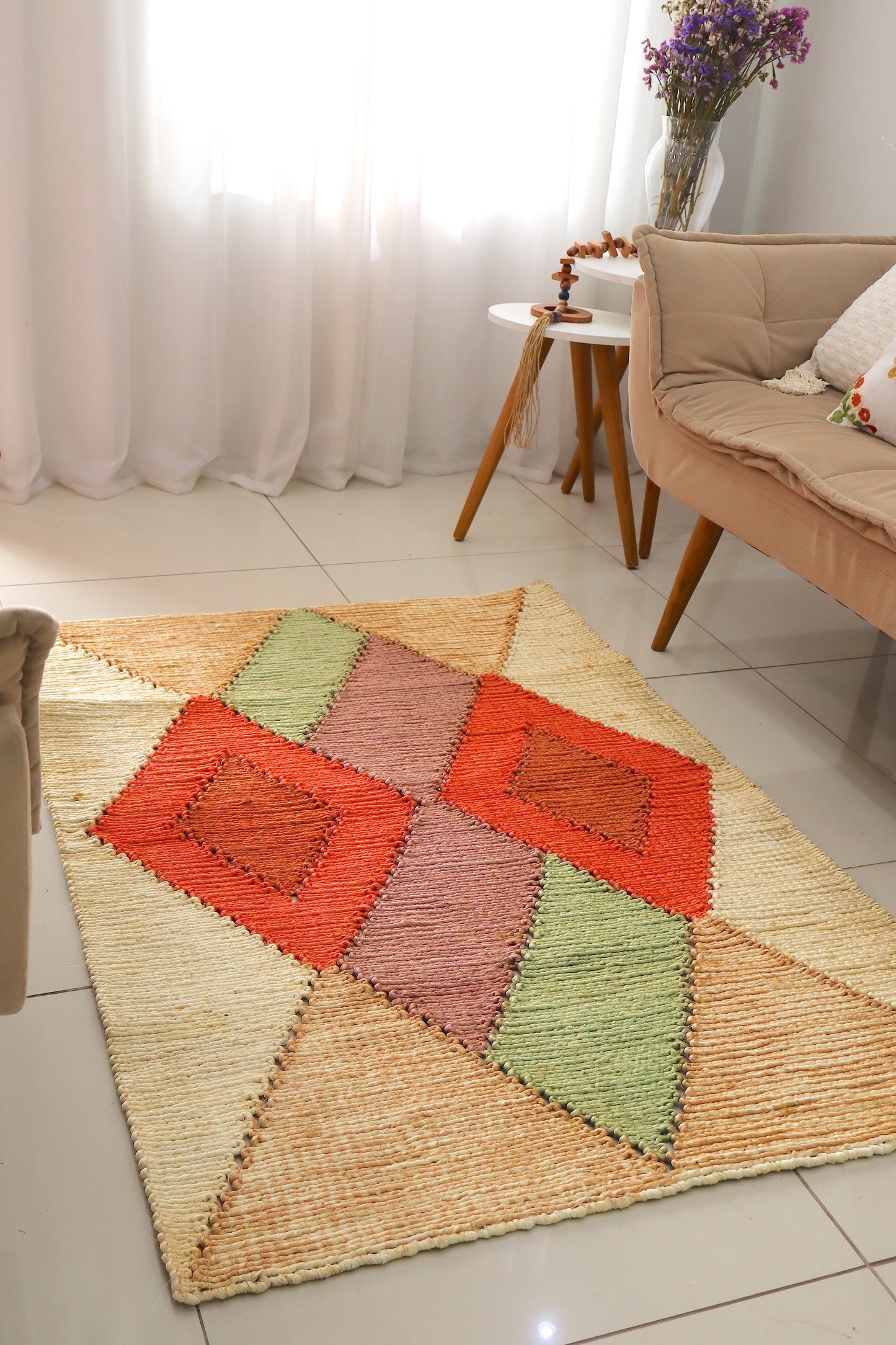 Tapete Médio Sisal 1,0x1,5m