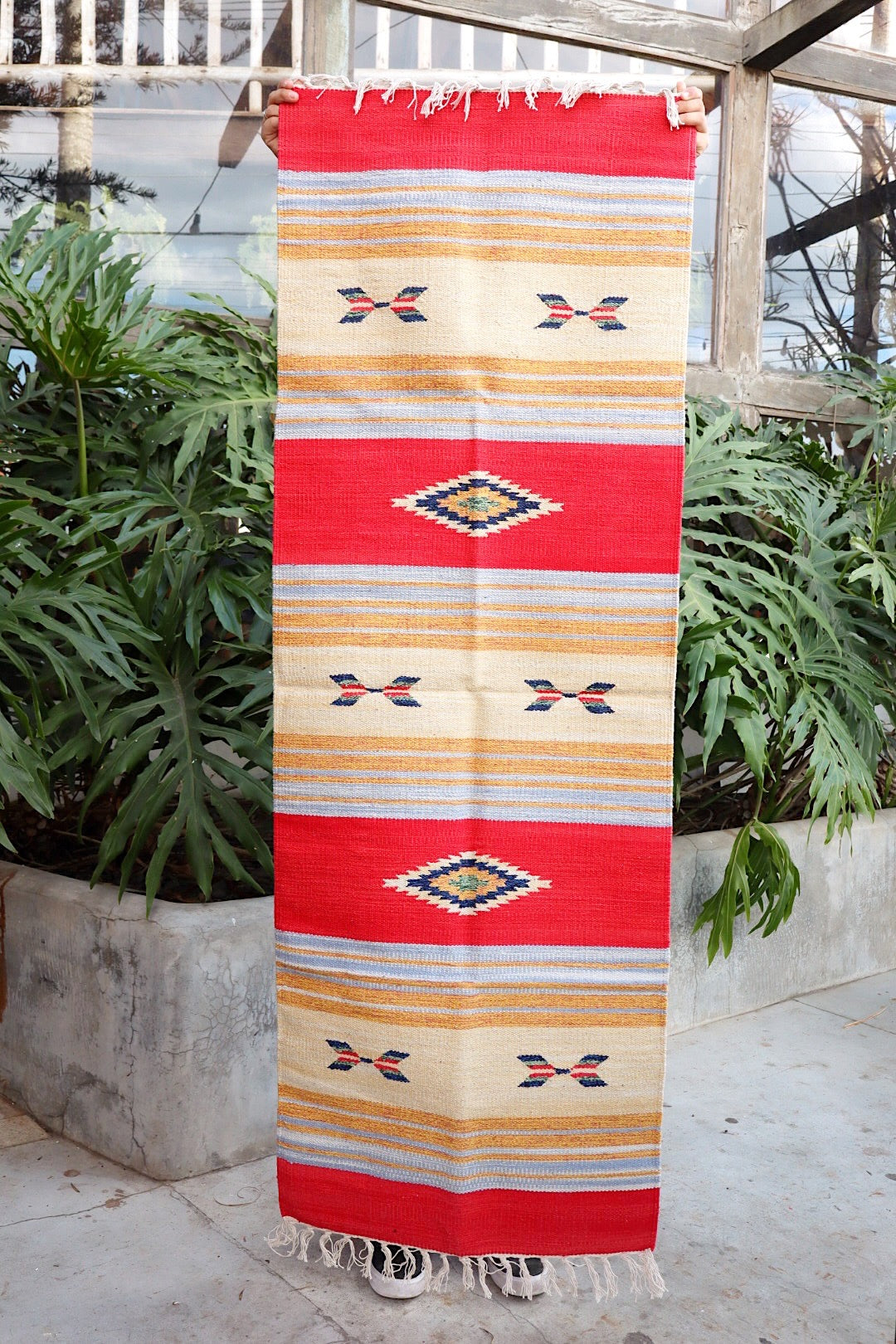 Tapete Passadeira Kilim 60x180cm DES 007