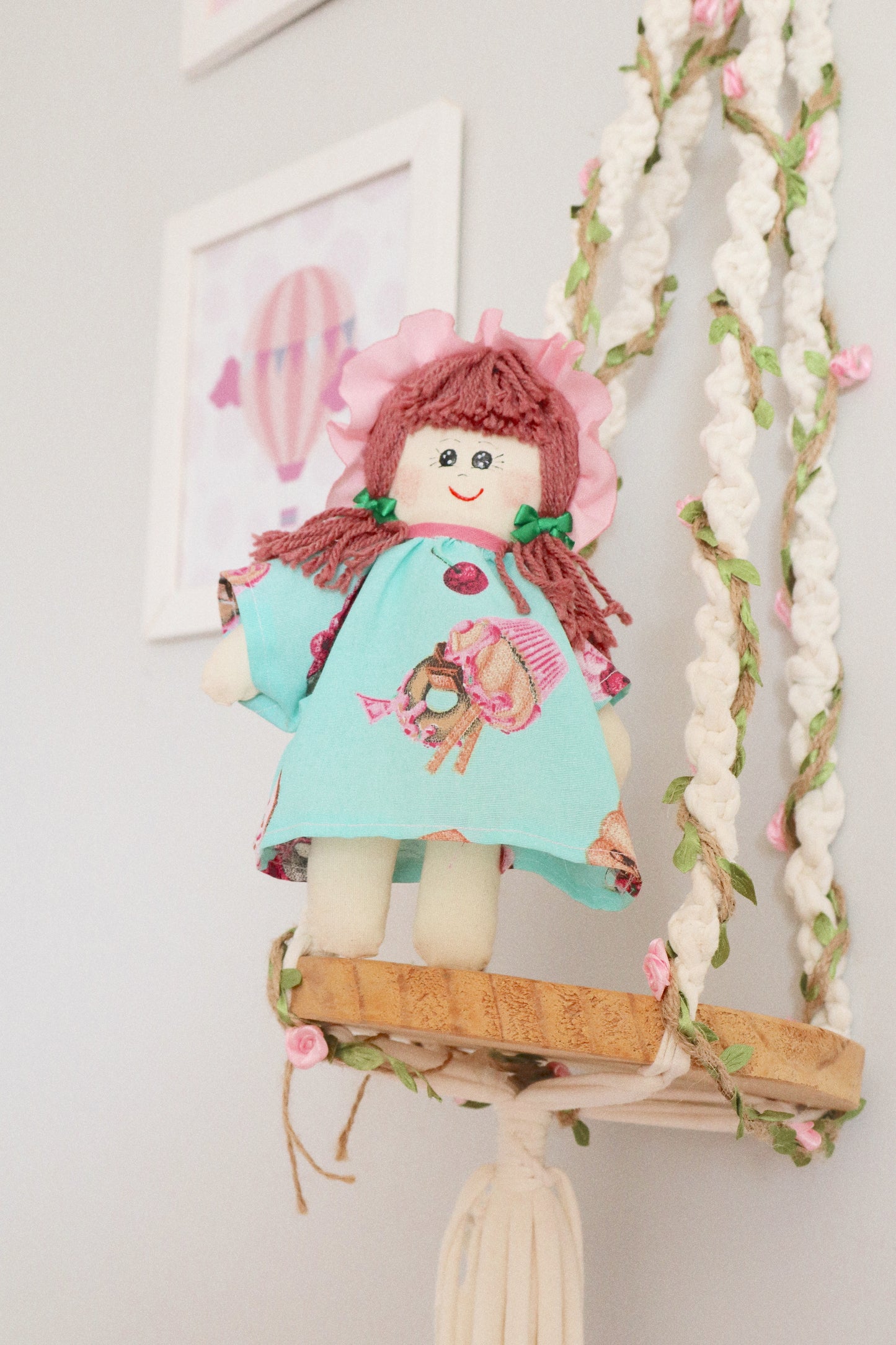 Bonequinha de Pano Cupcake