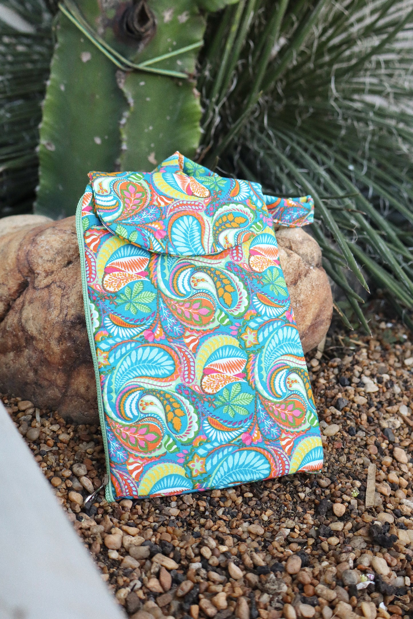 Necessaire Porta Celular Estampado Tifanny