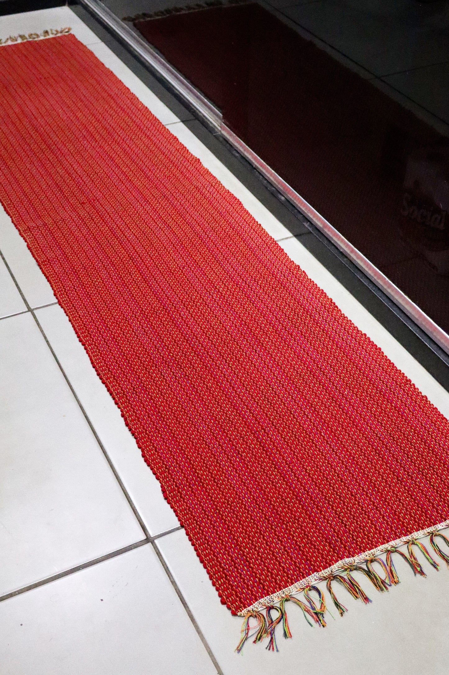 Passadeira em Malha Vermelha 3,0m