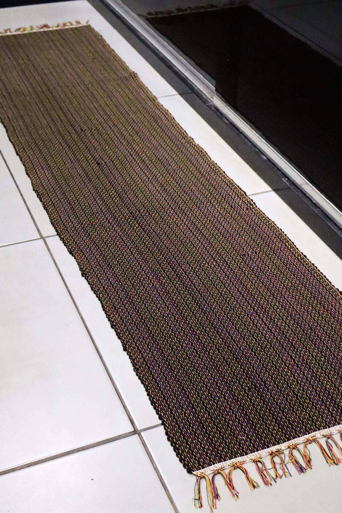 Passadeira em Malha Preta 3,0m