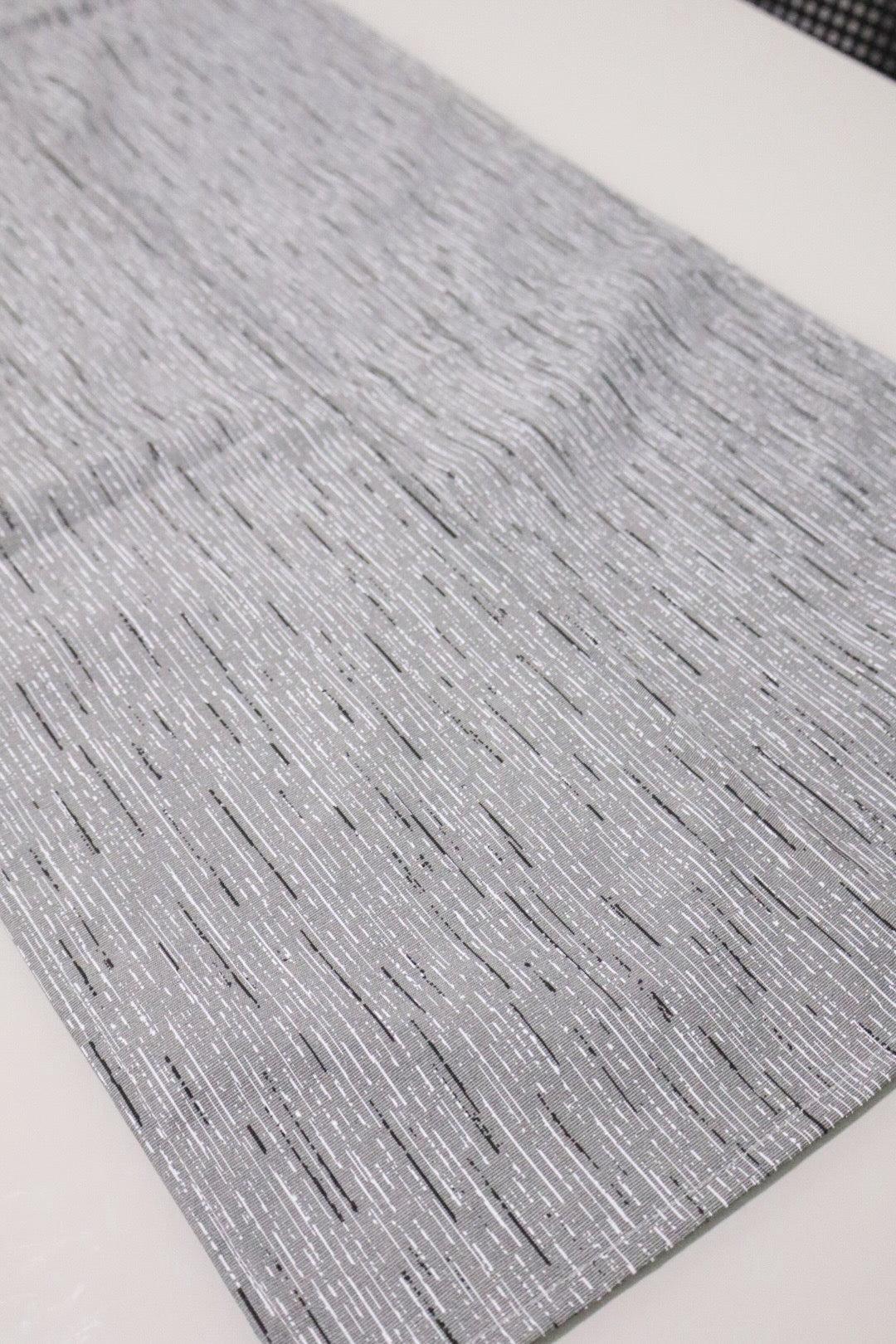 Caminho de Mesa Impermeável Belize Mesclado Cinza