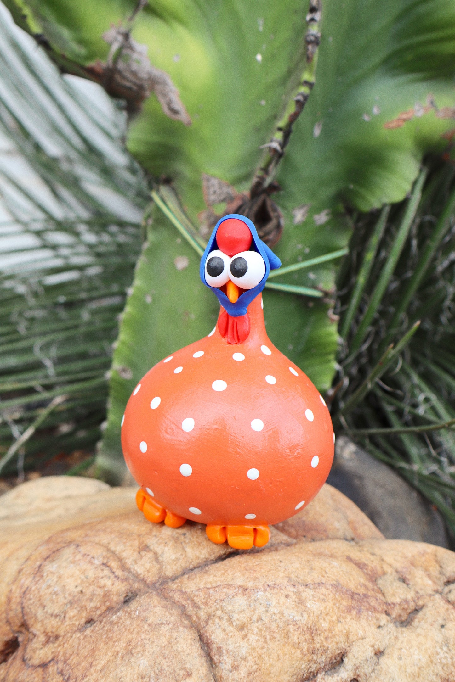 Galinha em Cabaça Laranja Lenço Unidade