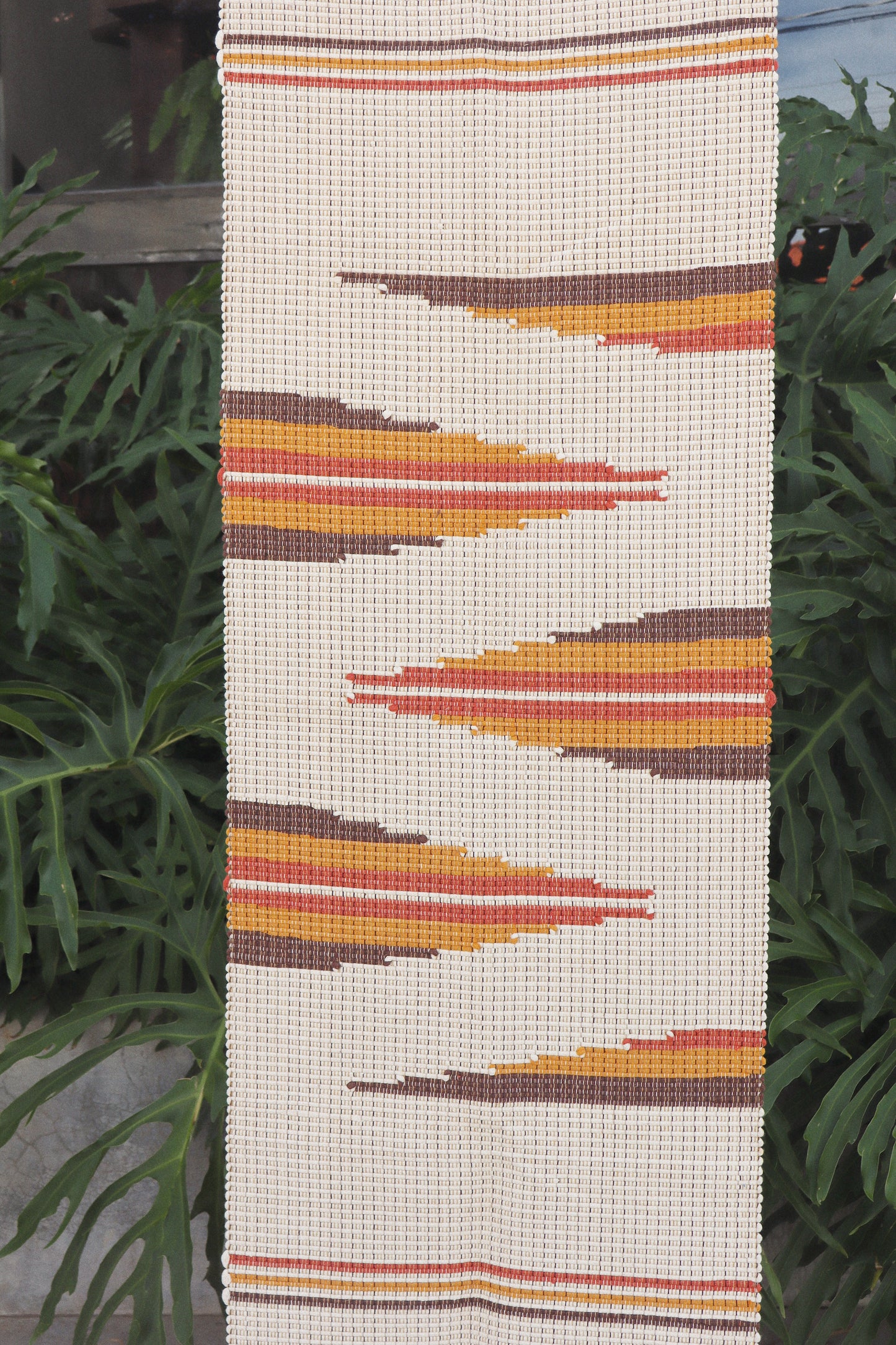 Passadeira Linha Bico Avulsa Cru, Mostarda e Terra