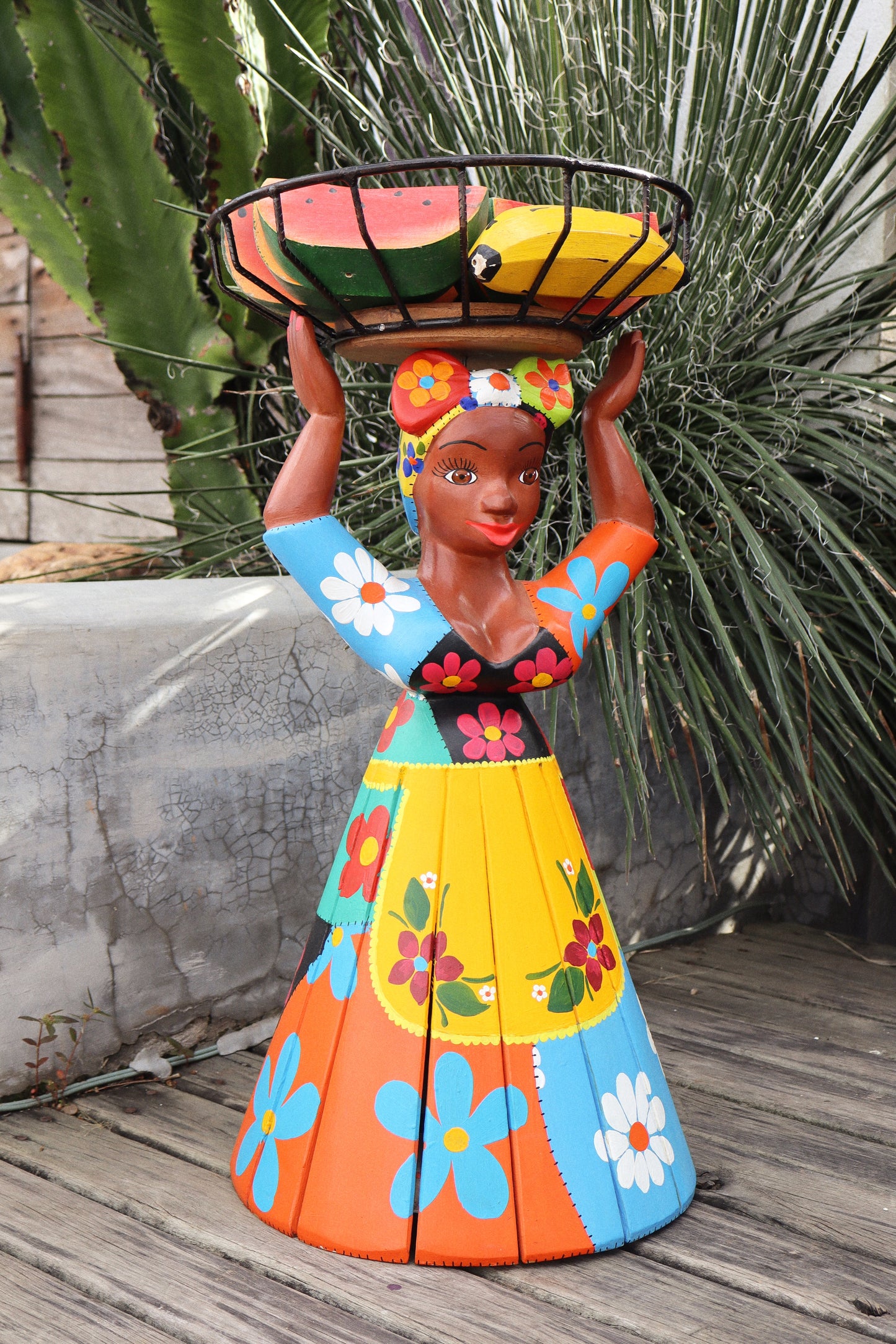Fruteira Baiana Boneca Amarela