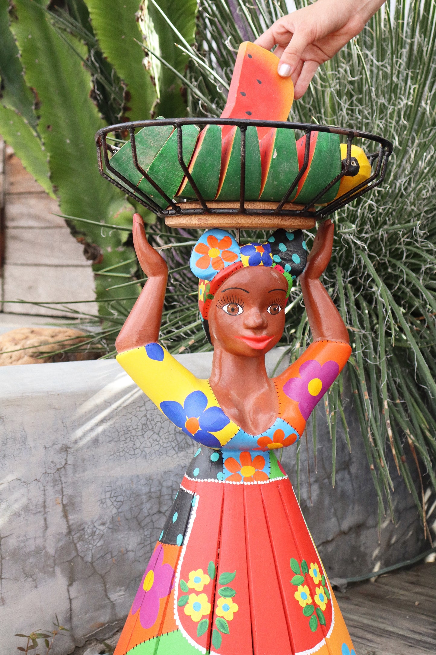 Fruteira Baiana Boneca Vermelha