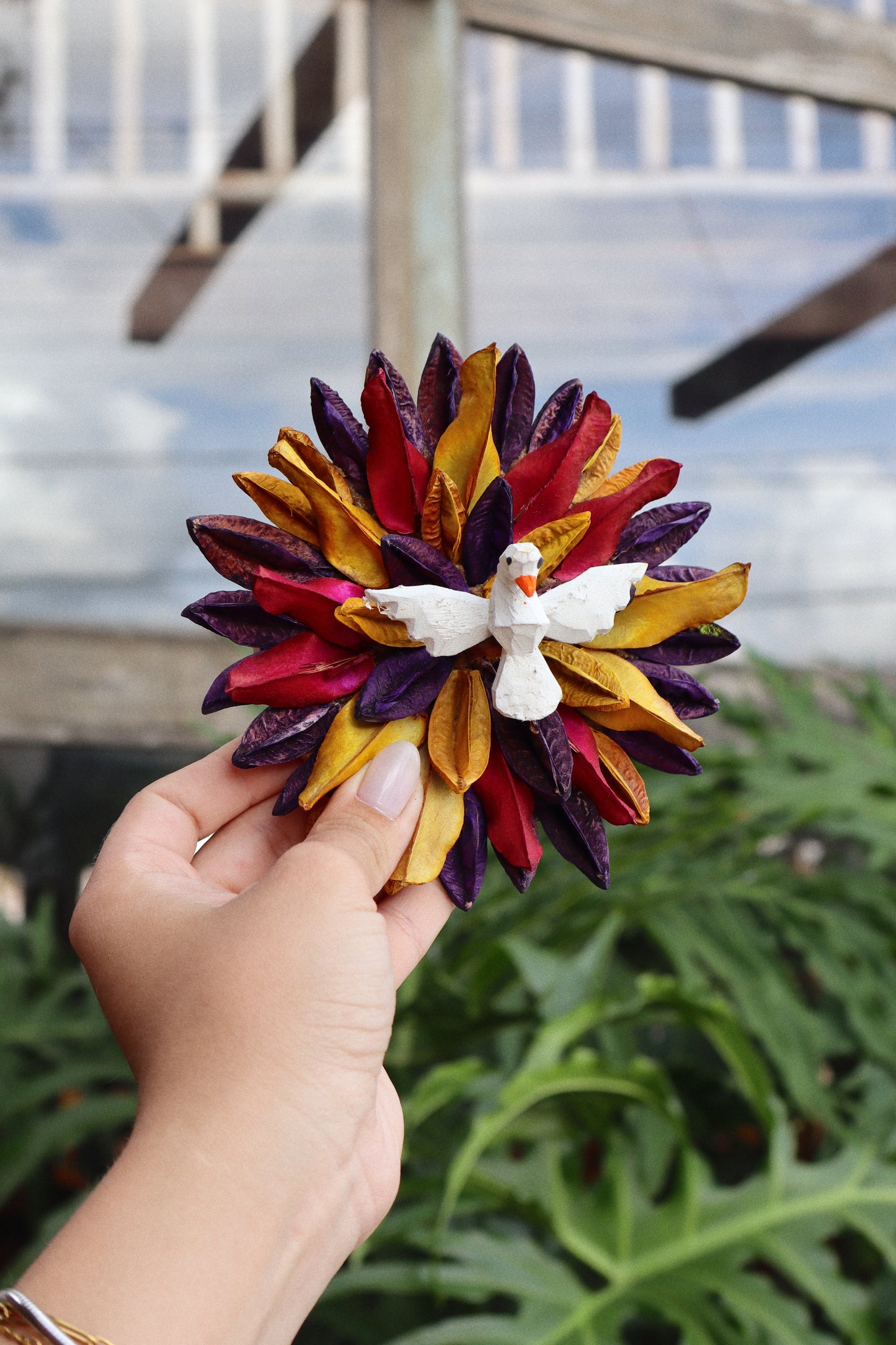 Divino Espírito Santo Semente Roxo P