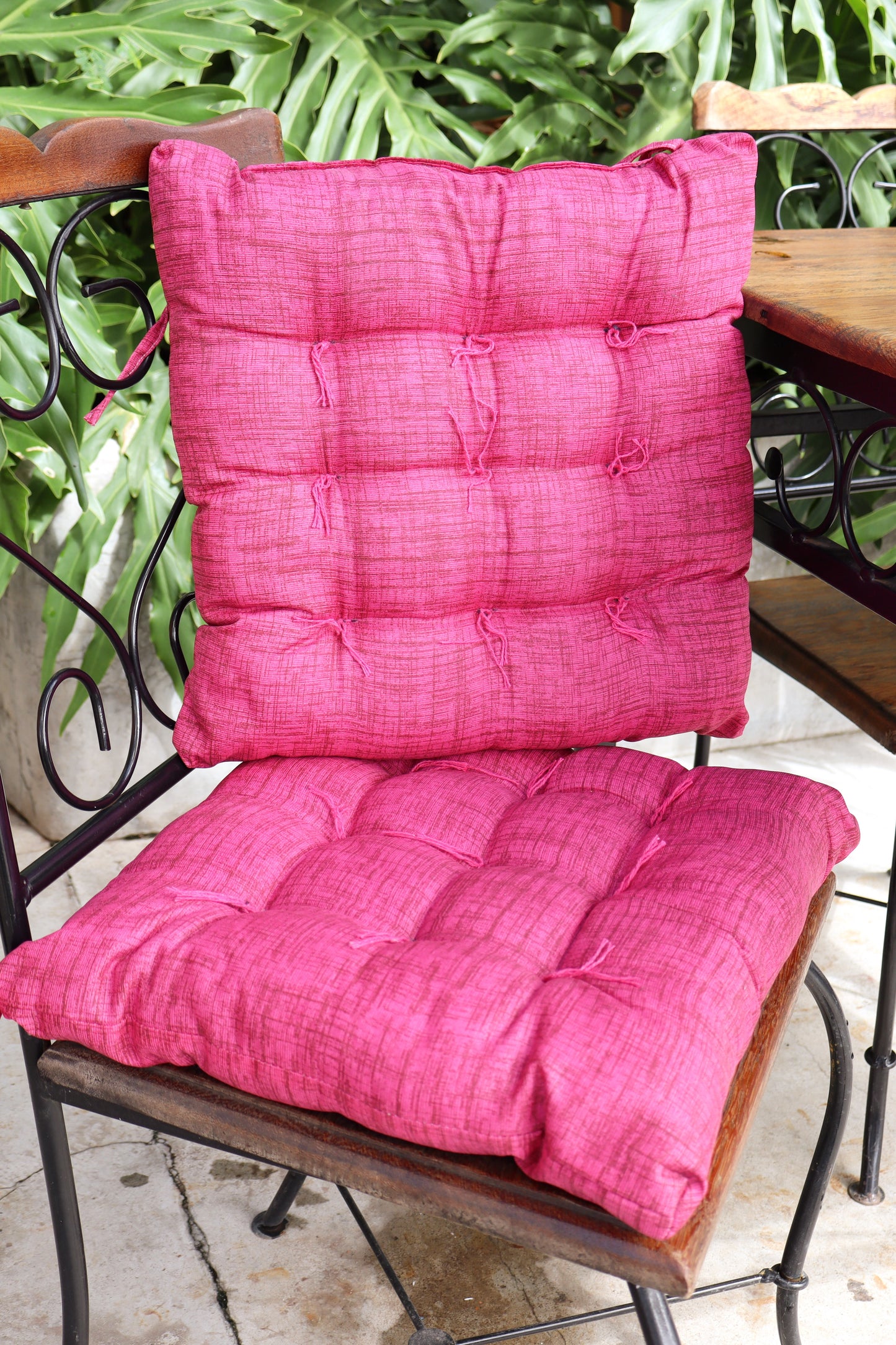 Almofada para Cadeira Futon Rosa Pink