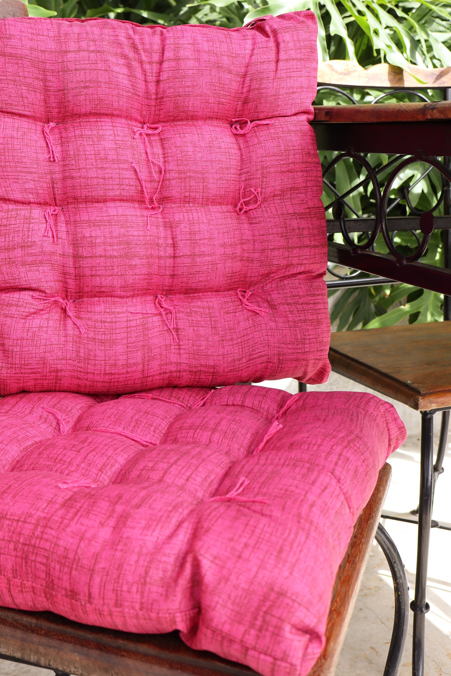 Almofada para Cadeira Futon Rosa Pink
