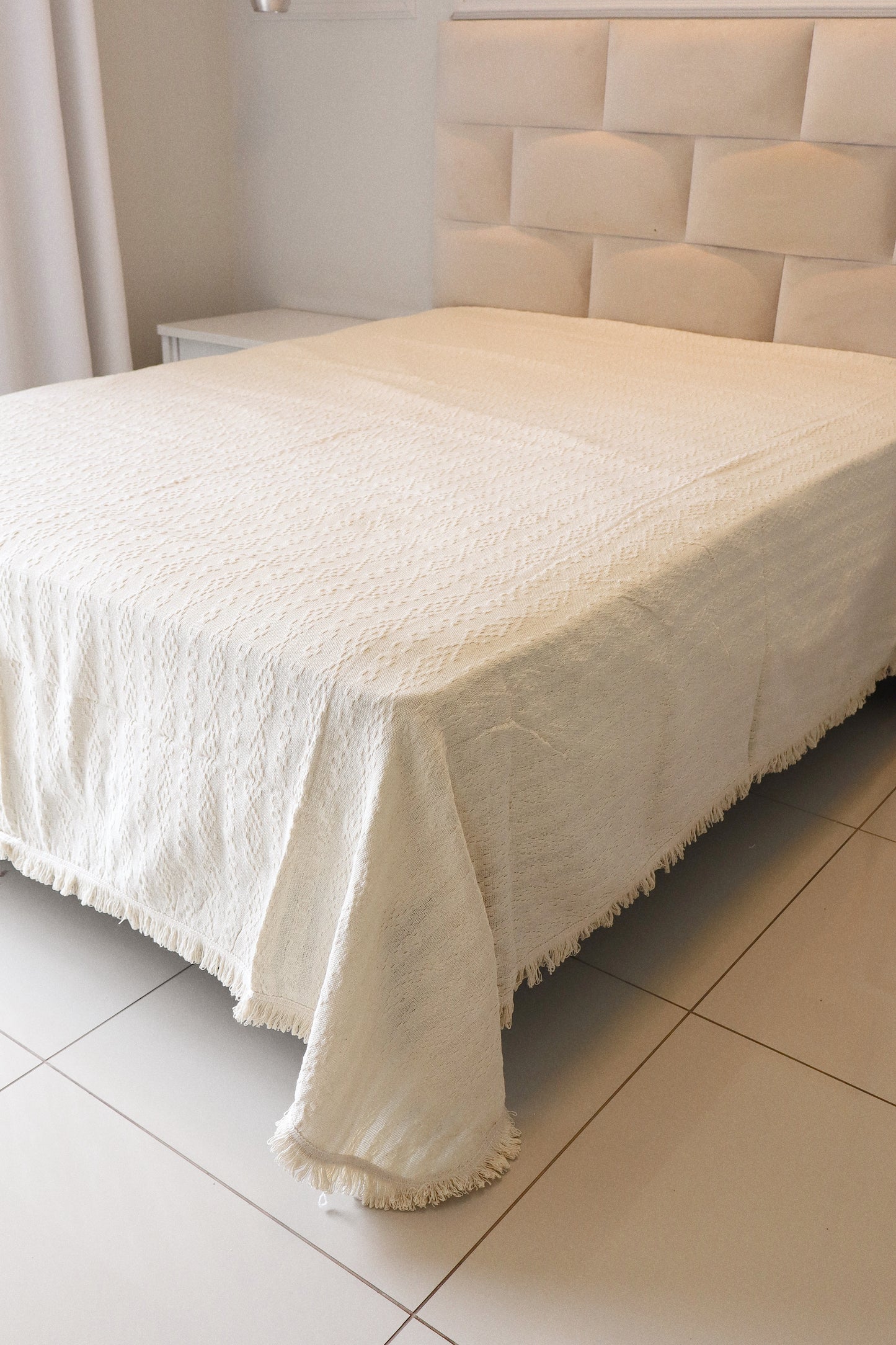 Colcha Casal Riachuelo Cru 2,10x2,40m