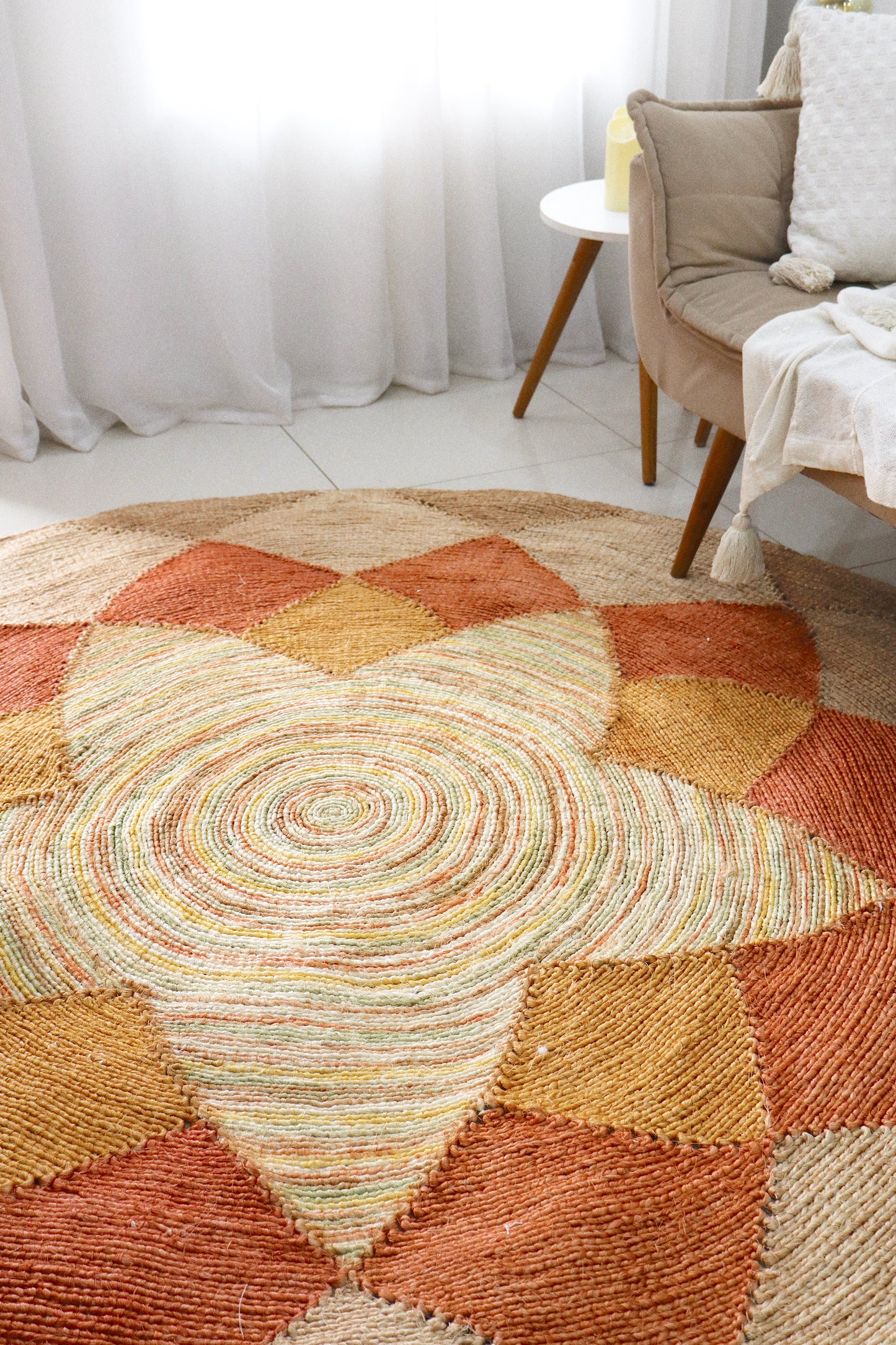 Tapete Sisal Redondo 2,0m