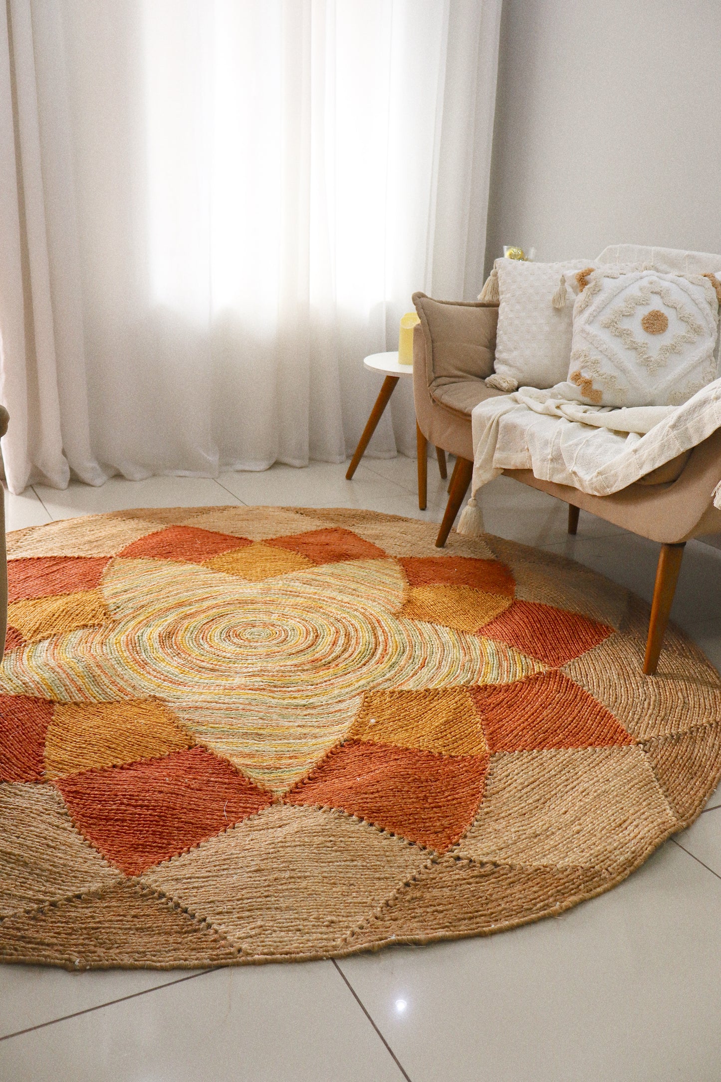 Tapete Sisal Redondo 2,0m