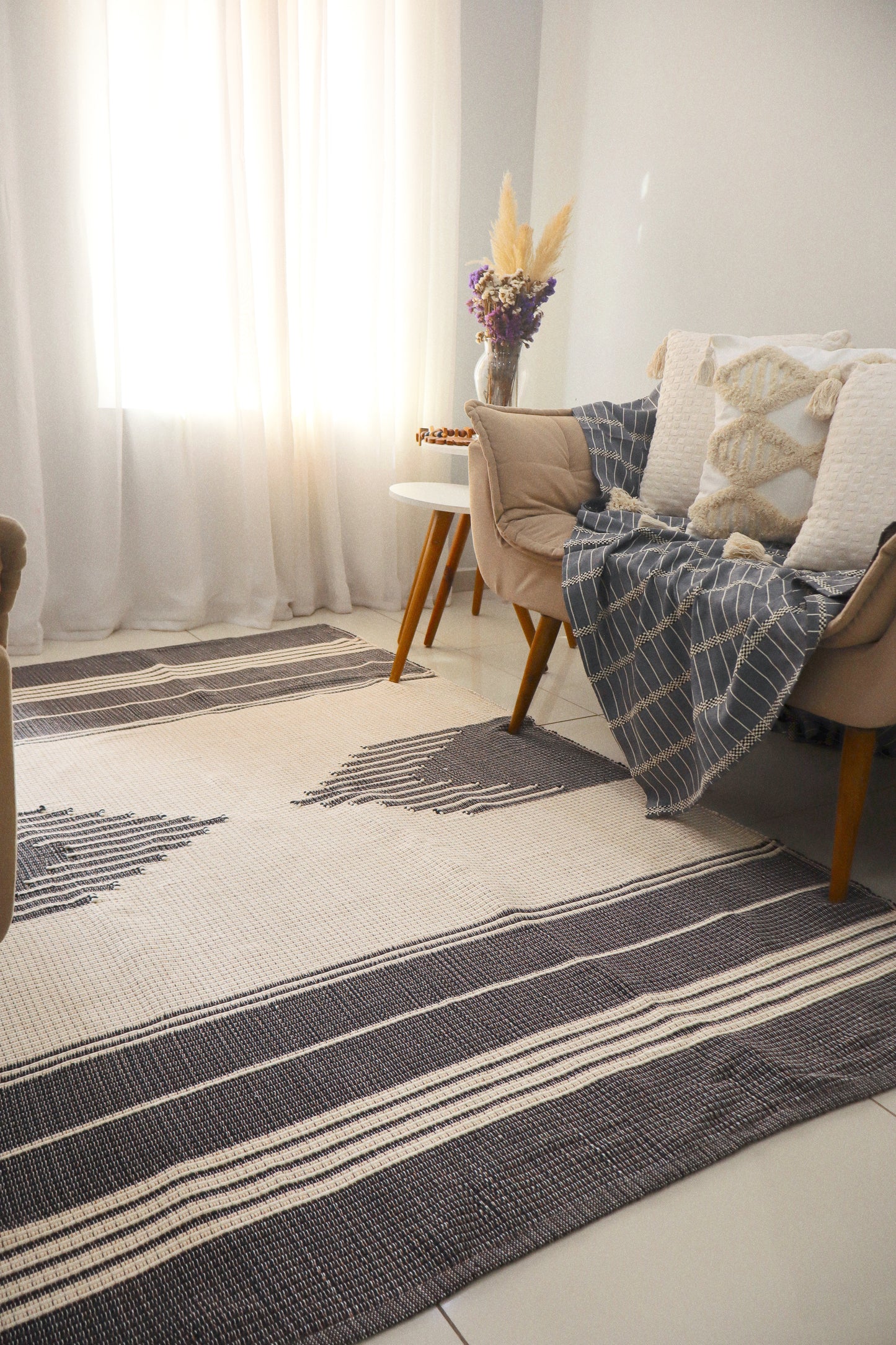 Tapete Linha Bico "X" Preto 1,50x2,00m