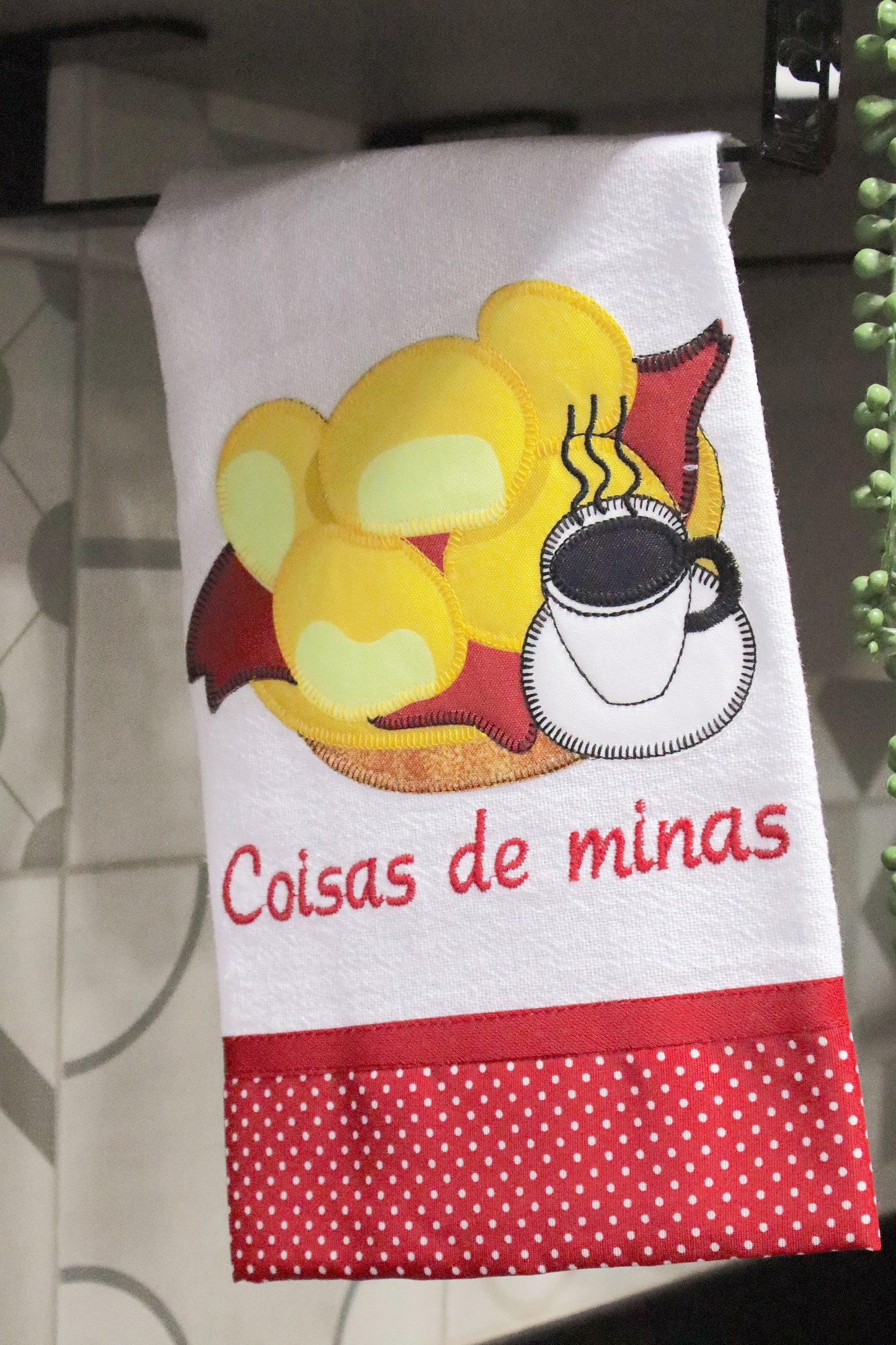 Pano de Prato Coisas de Minas Cafezin