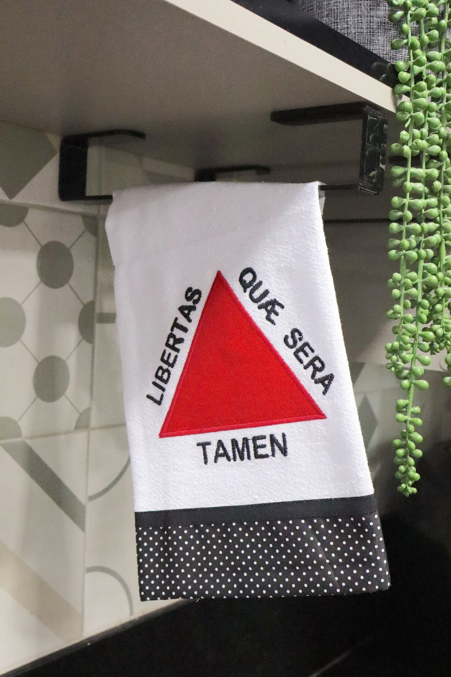 Pano de Prato Bandeira Minas Gerais Barra Preta