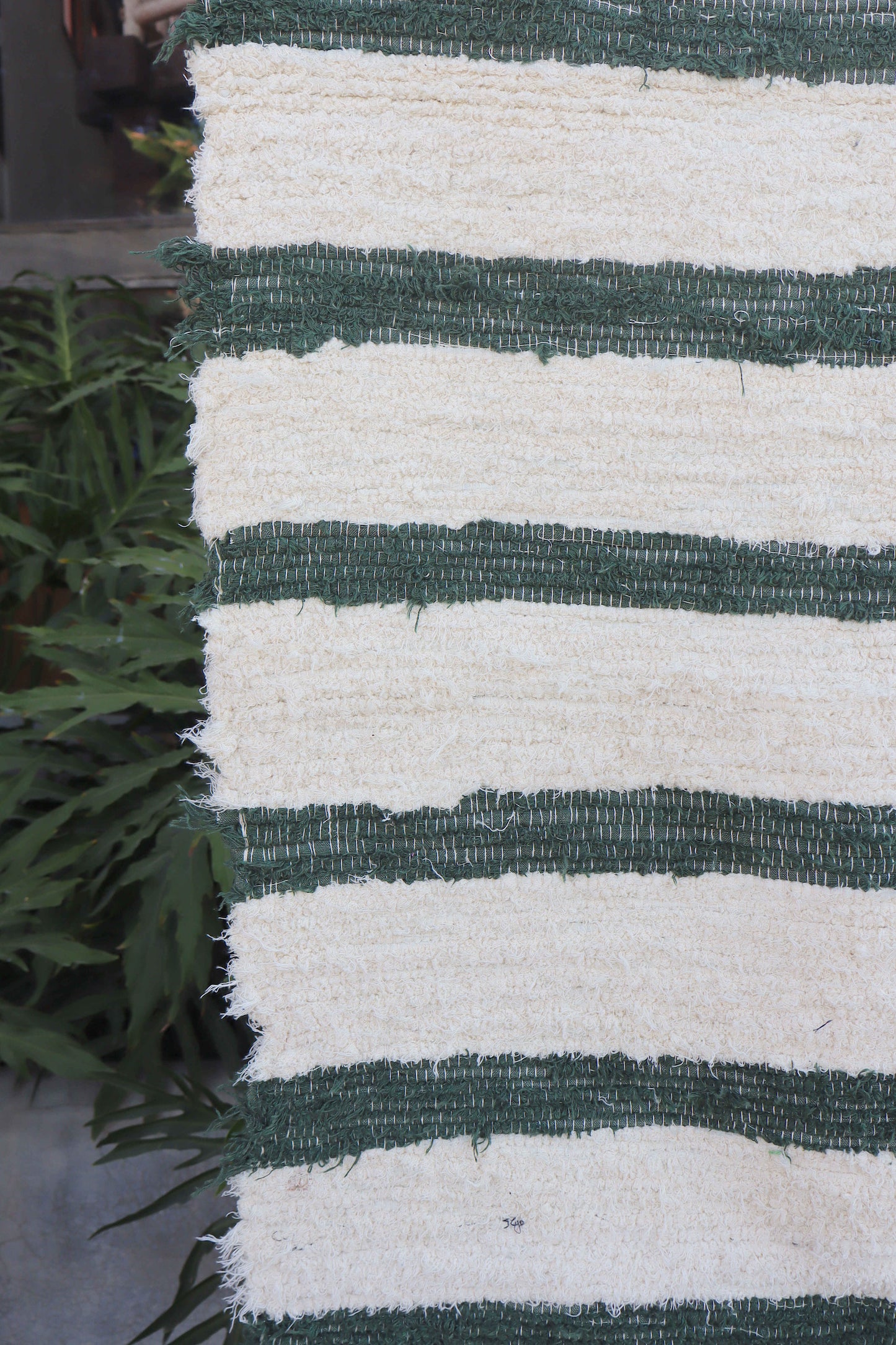 Tapete Médio Felpudo Verde 0,80x1,50m