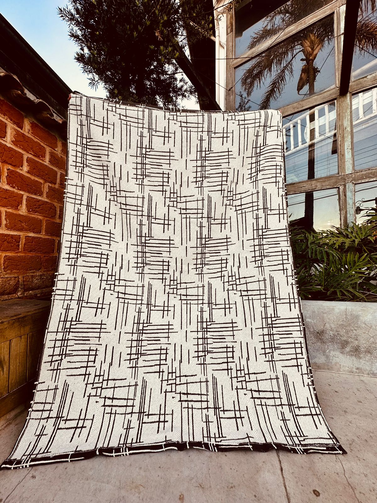 Tapete em Algodão Milão Marrom Café 1,50x2,00m