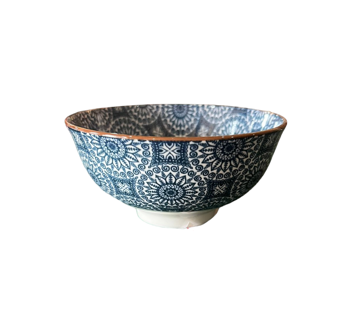 Bowl Decorativo em Cerâmica Azul P