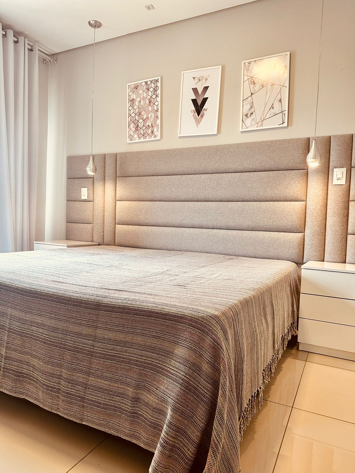 Colcha para Cama Queen 2,40x2,60m Artesanal Mesclada Colorida