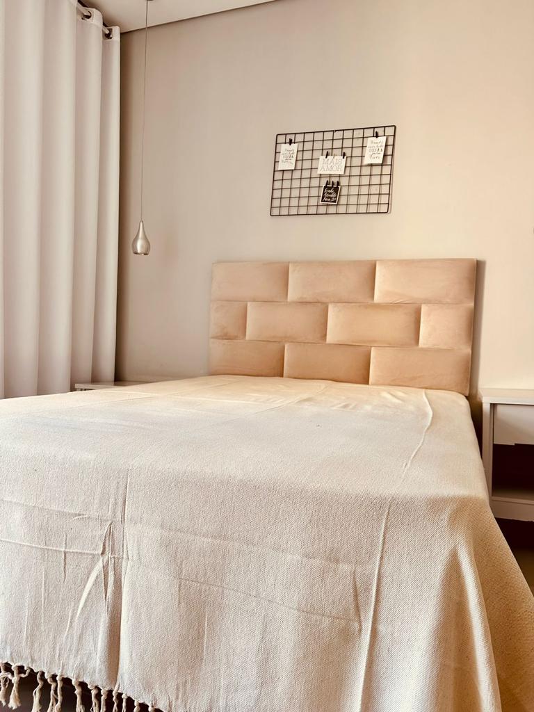 Colcha para Cama Queen 2,40x2,60m Artesanal Cru