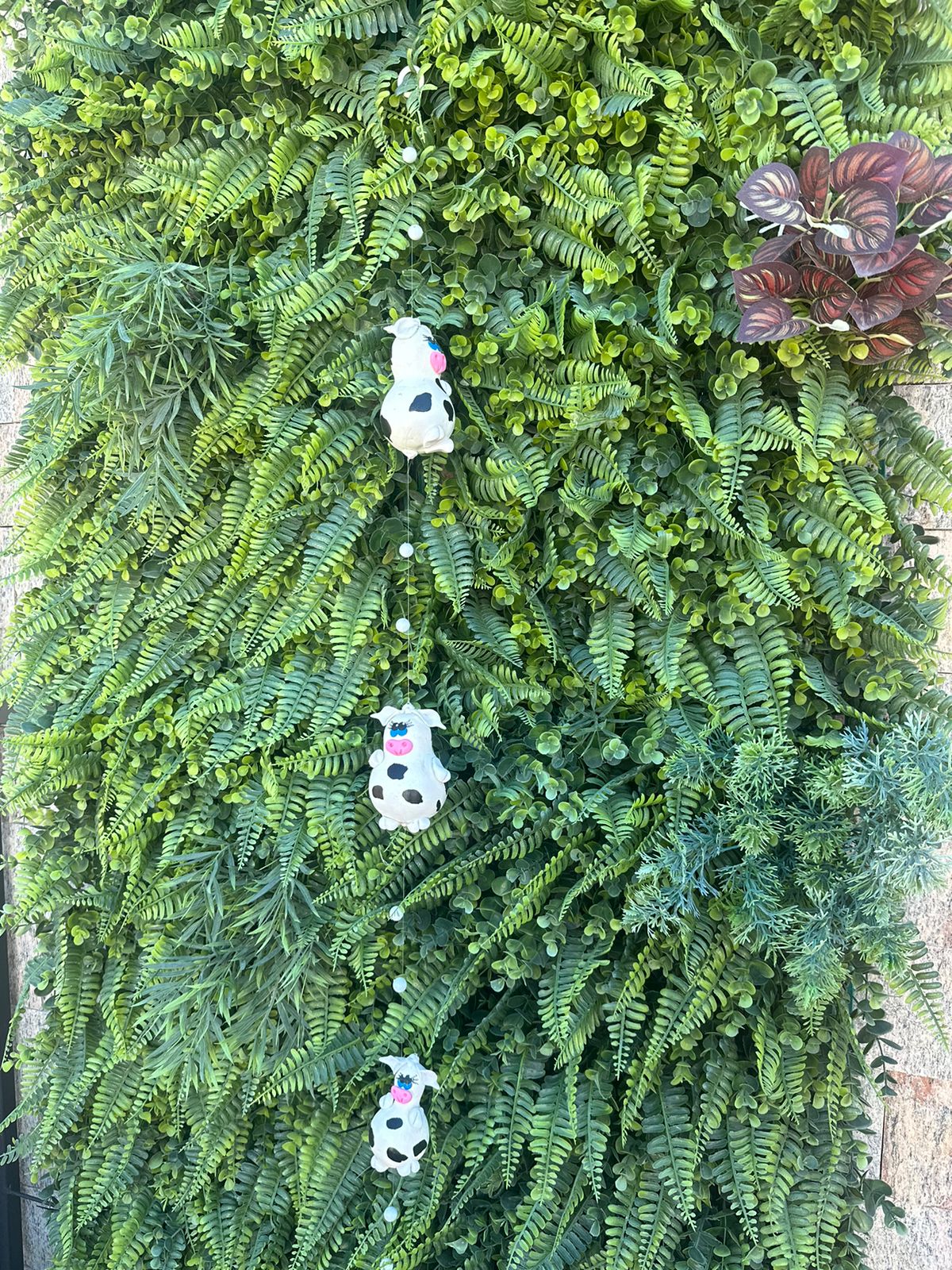 Móbile de Vaquinha em Cabaça