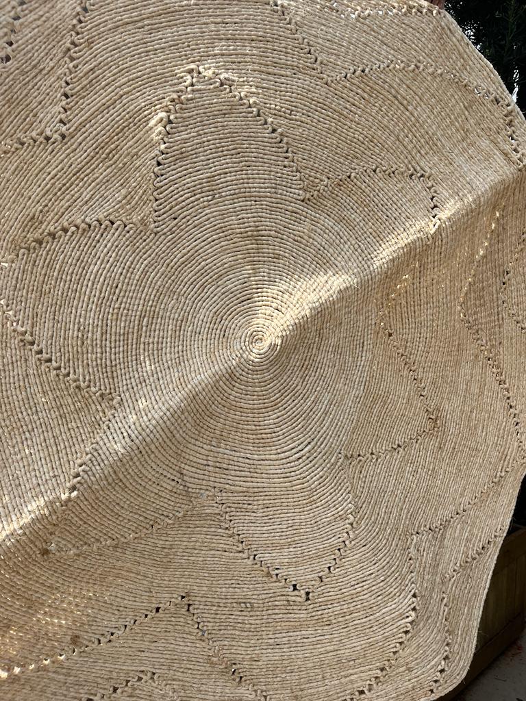 Tapete Sisal Redondo Cru 1,5m