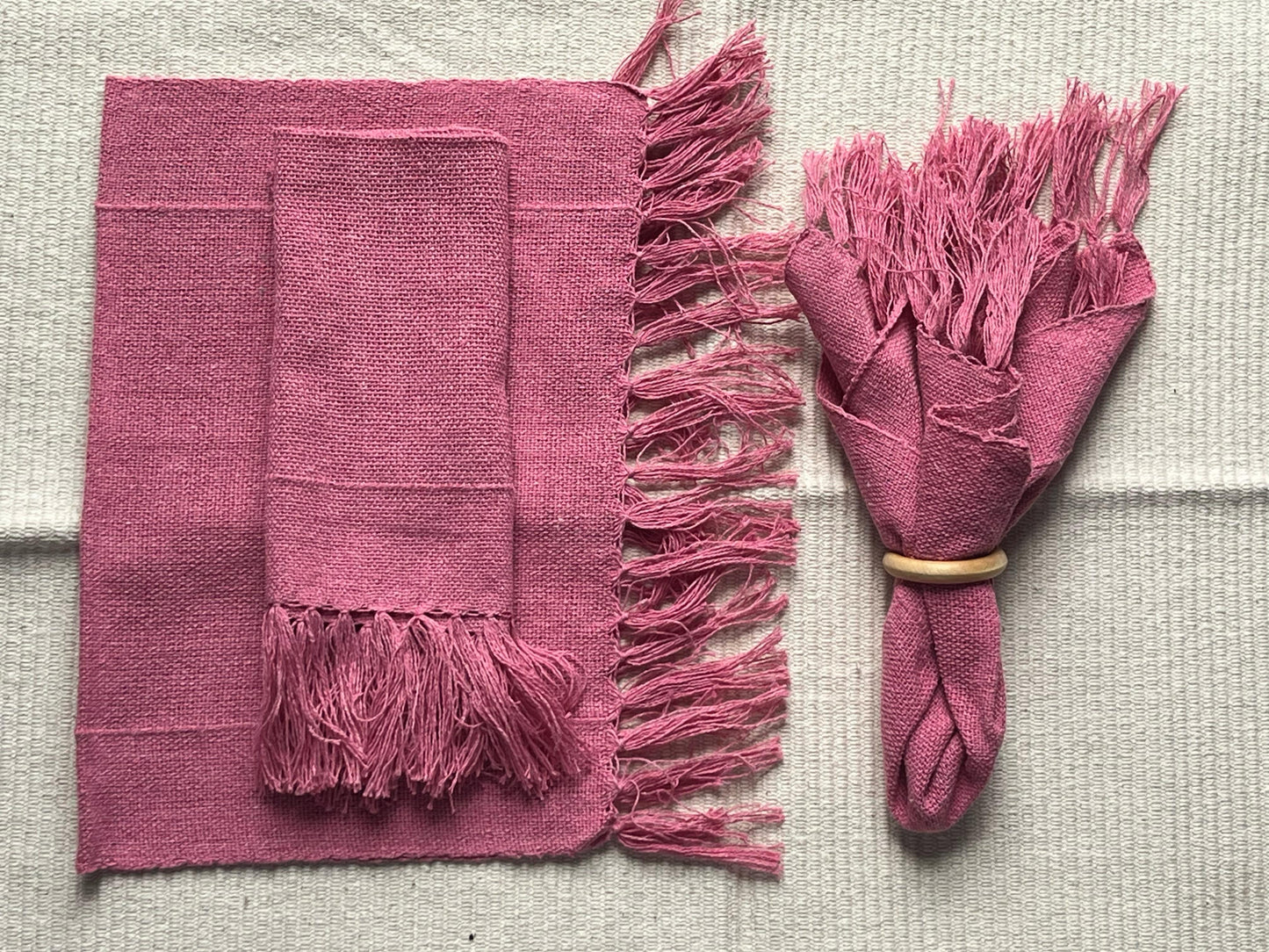 Guardanapo Algodão Rosa Claro 30x40cm