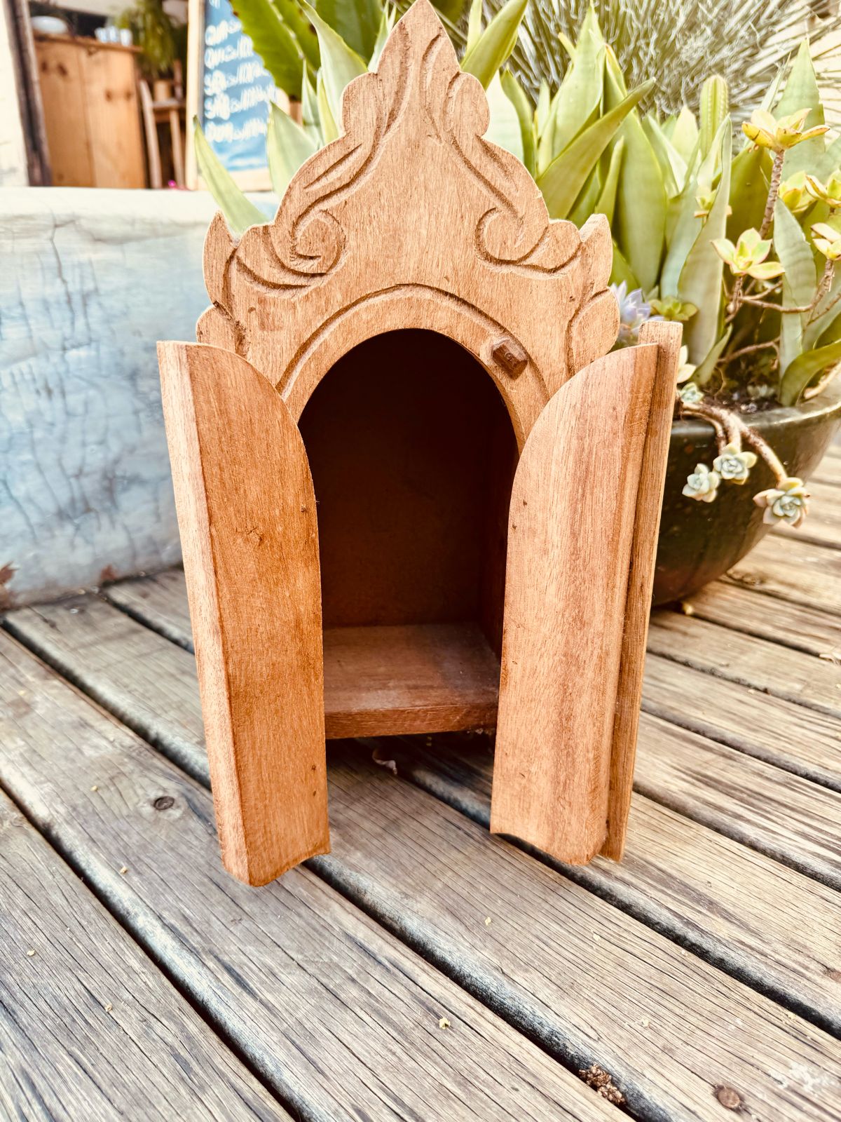 Oratório Capela em Madeira P