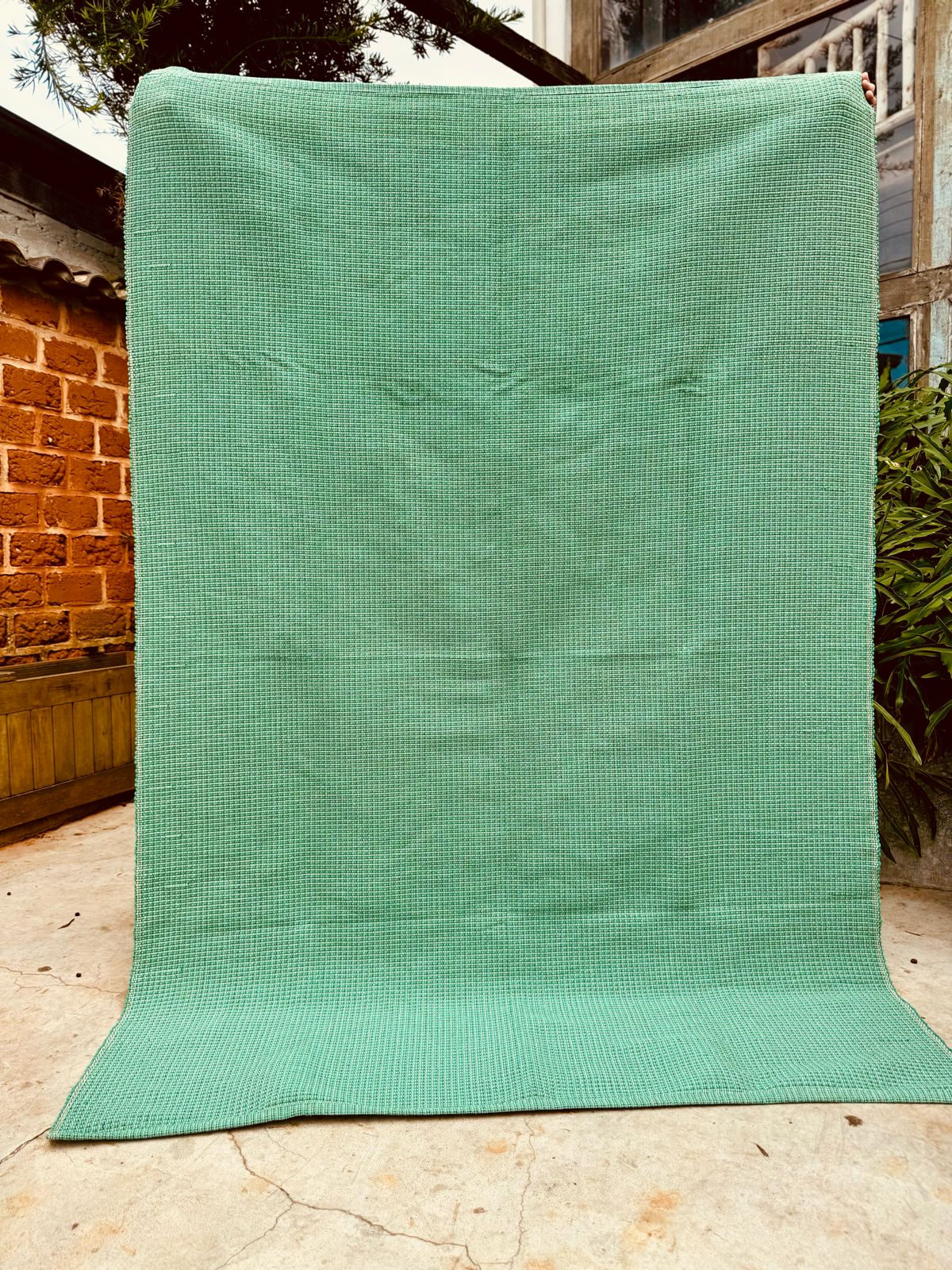 Tapete em Linha Liso Verde 1,50x2,00m