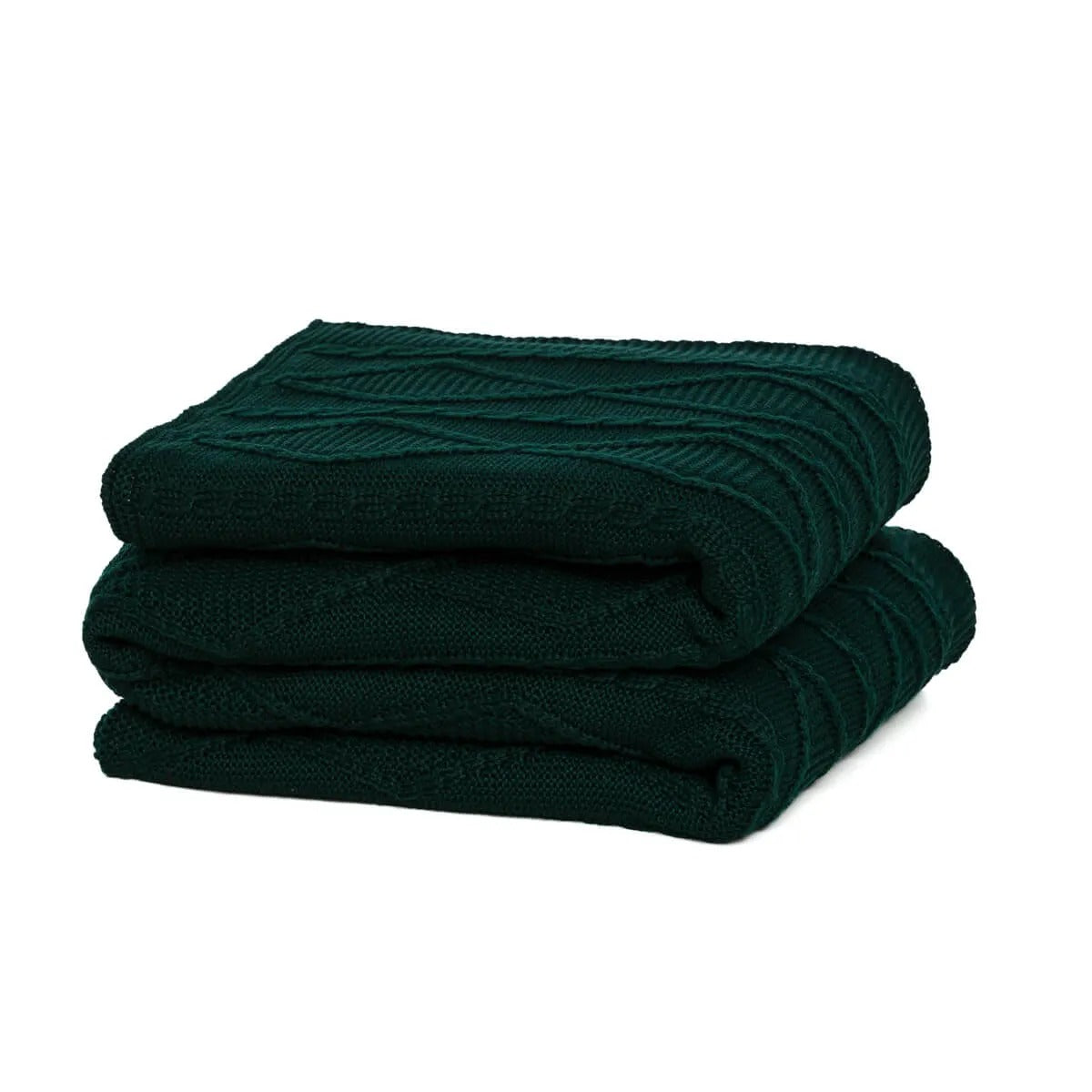 Peseira de Tricô Carrancas 0,60x2,30m Verde Musgo