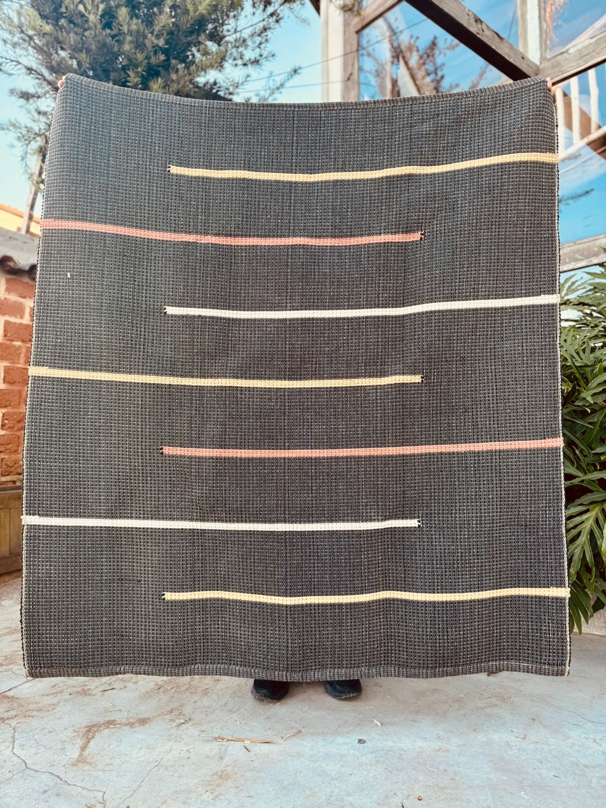 Tapete em Linha Capri Preto 1,50x1,50m